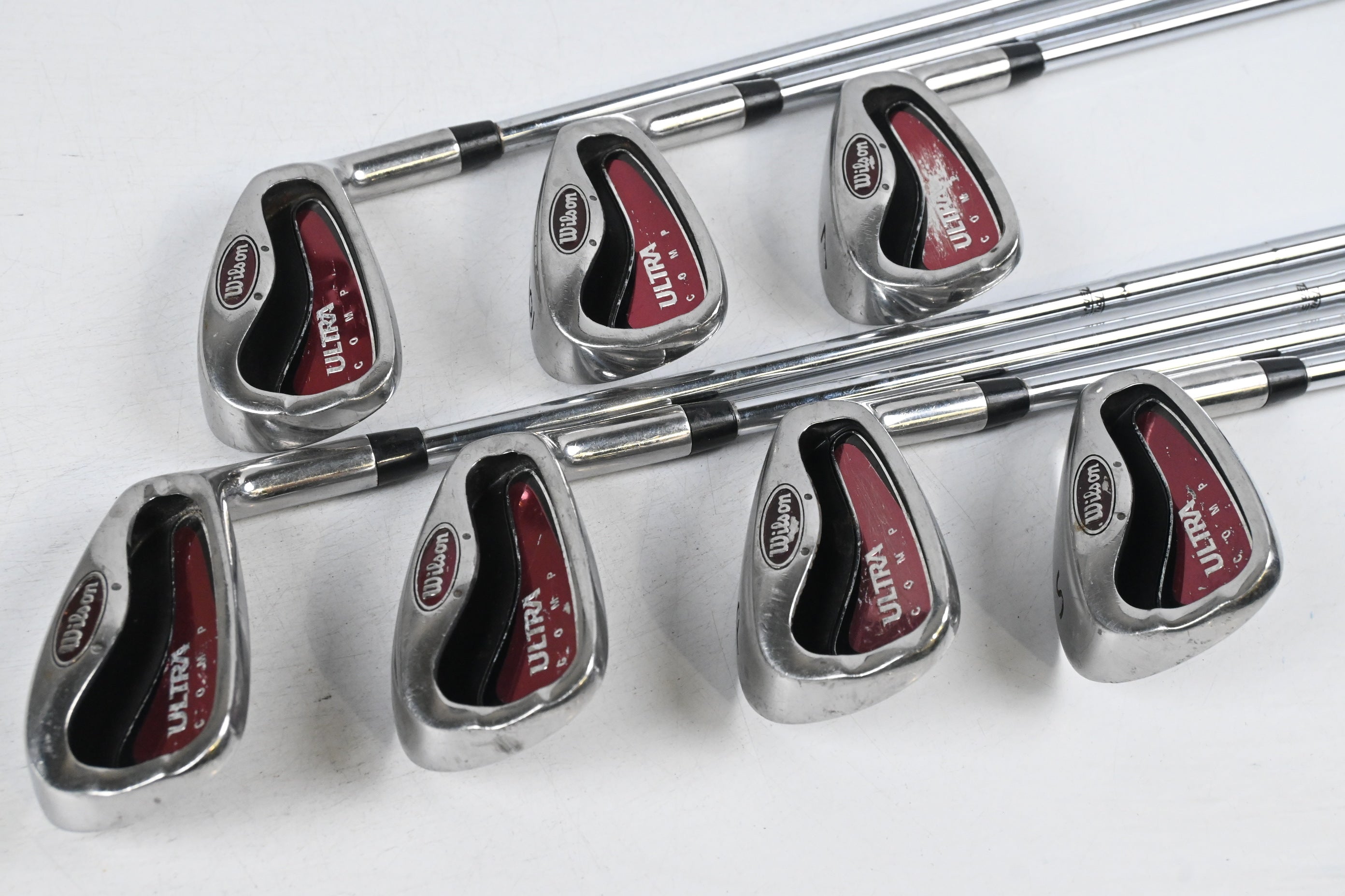 Wilson Ultra Comp Irons / 5-PW+SW / Regular Flex True Temper Shafts