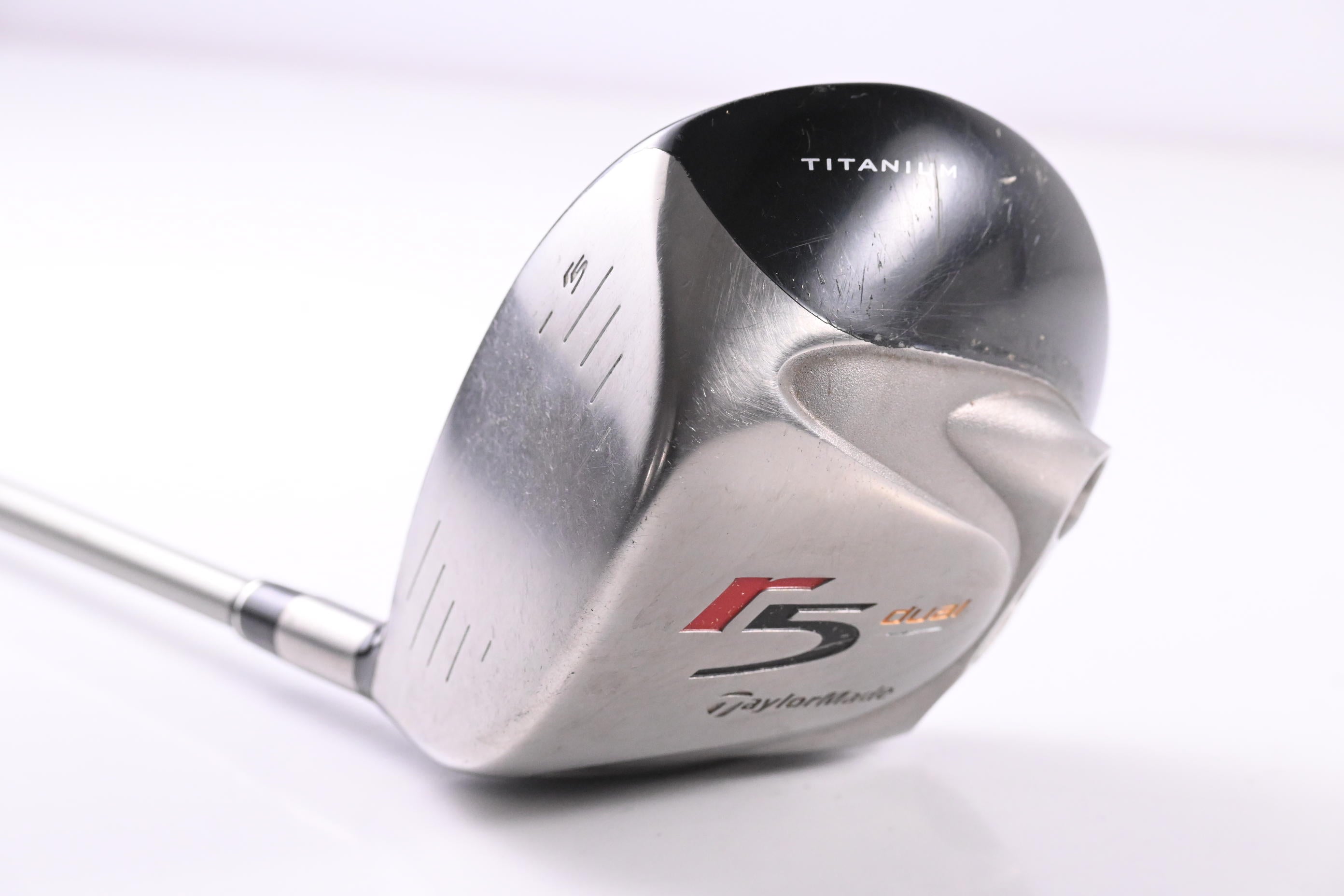 Left Hand Taylormade R5 Dual Driver / 10.5 Degree / Regular Flex M.A.S.2 55
