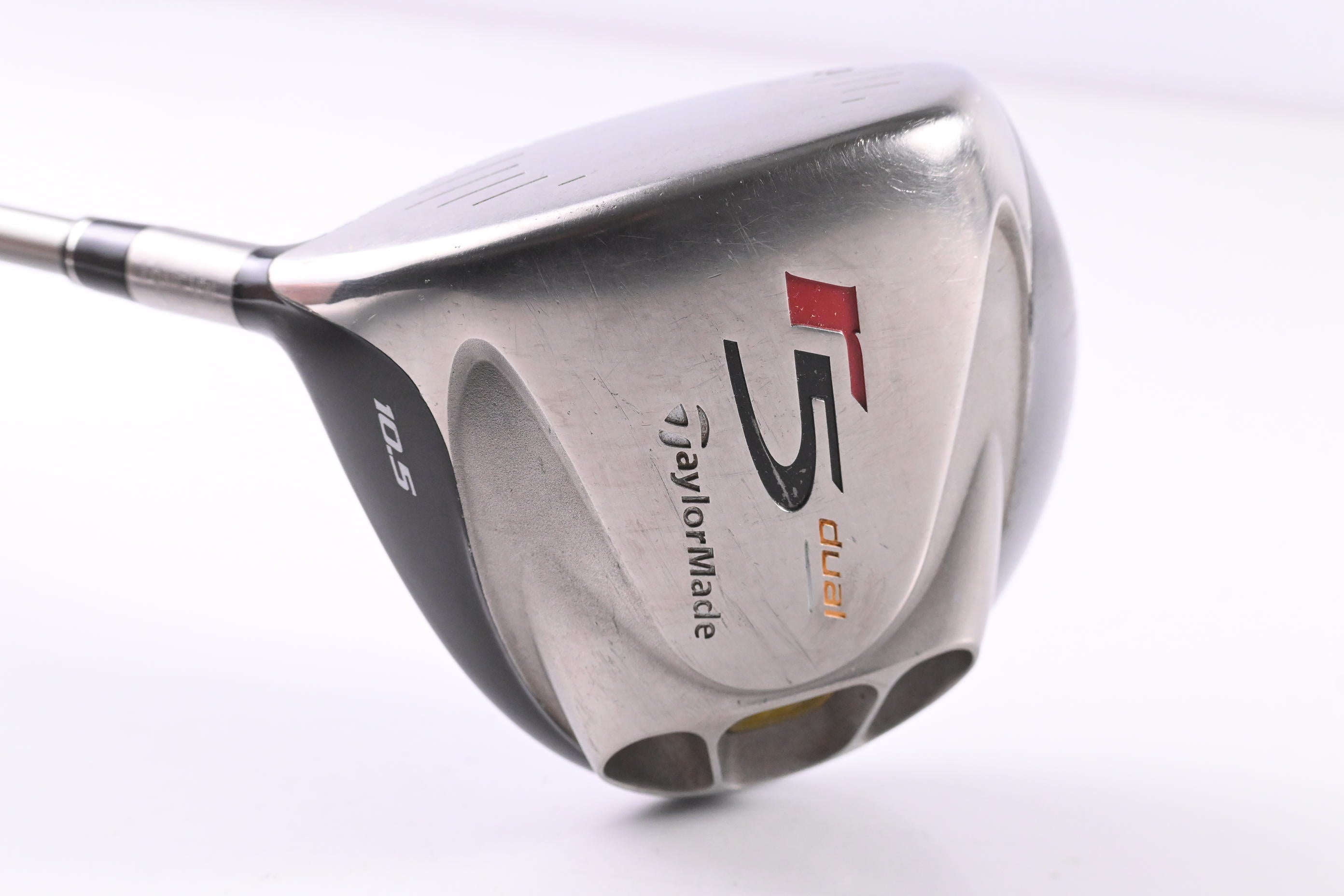 Left Hand Taylormade R5 Dual Driver / 10.5 Degree / Regular Flex M.A.S.2 55