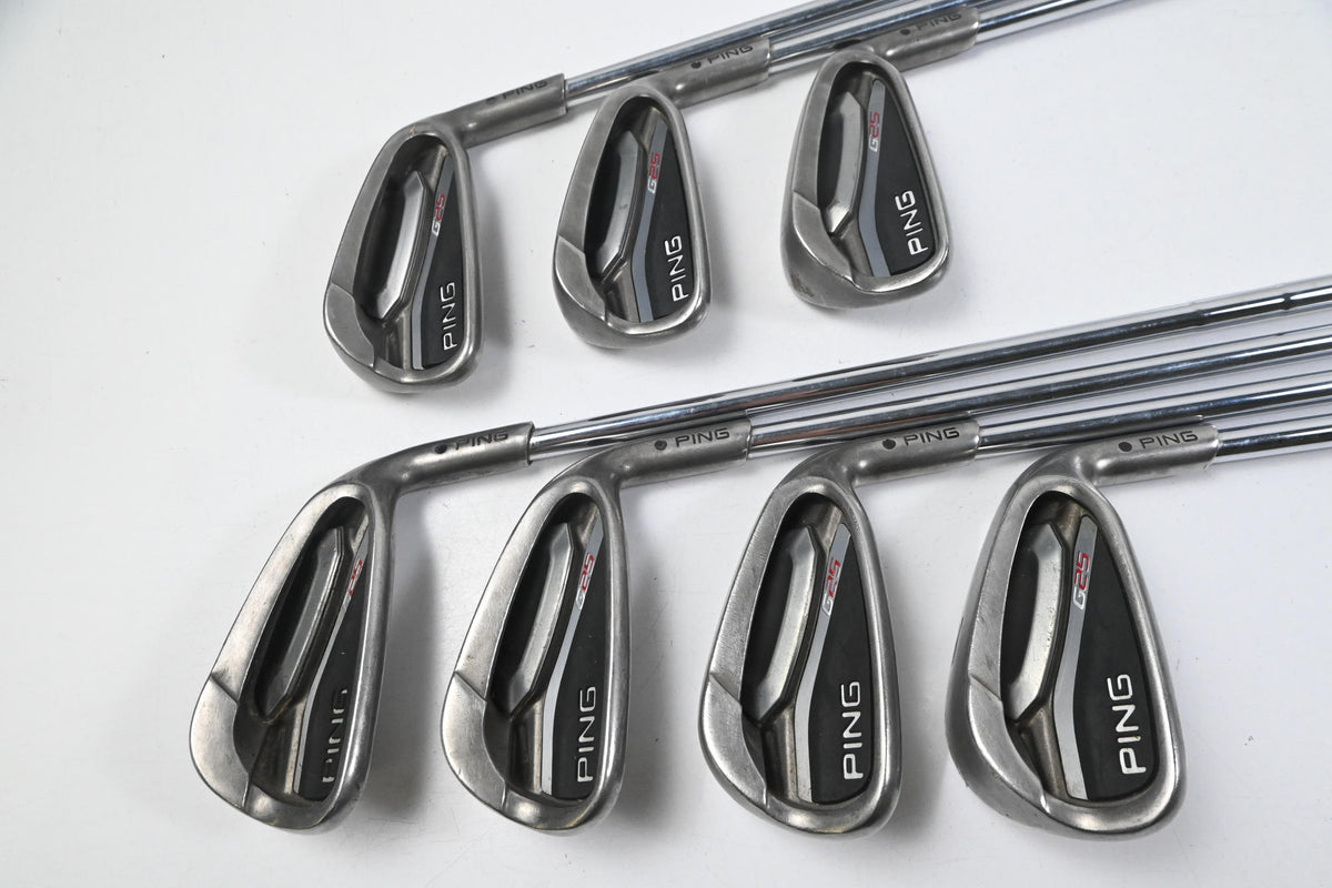 Ping G25 Irons / 4-PW / Black Dot / Regular Flex Ping CFS Shafts