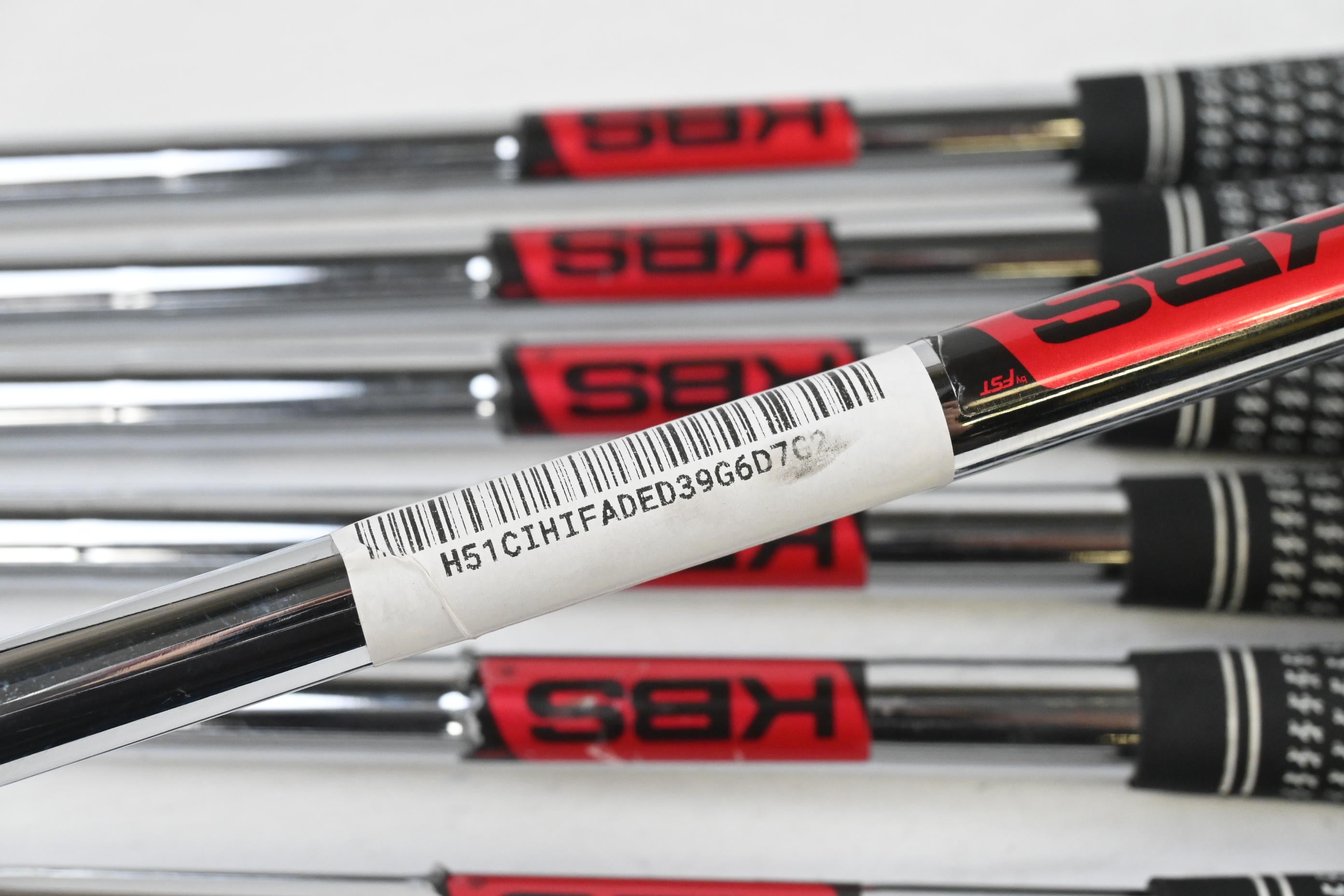 Caley 01T Irons / 4-PW / Regular Flex KBS Tour 110 Shafts