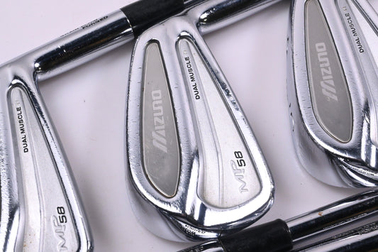 Mizuno MP-58 Irons / 3-PW / Stiff Flex Dynamic Gold S300 Shafts