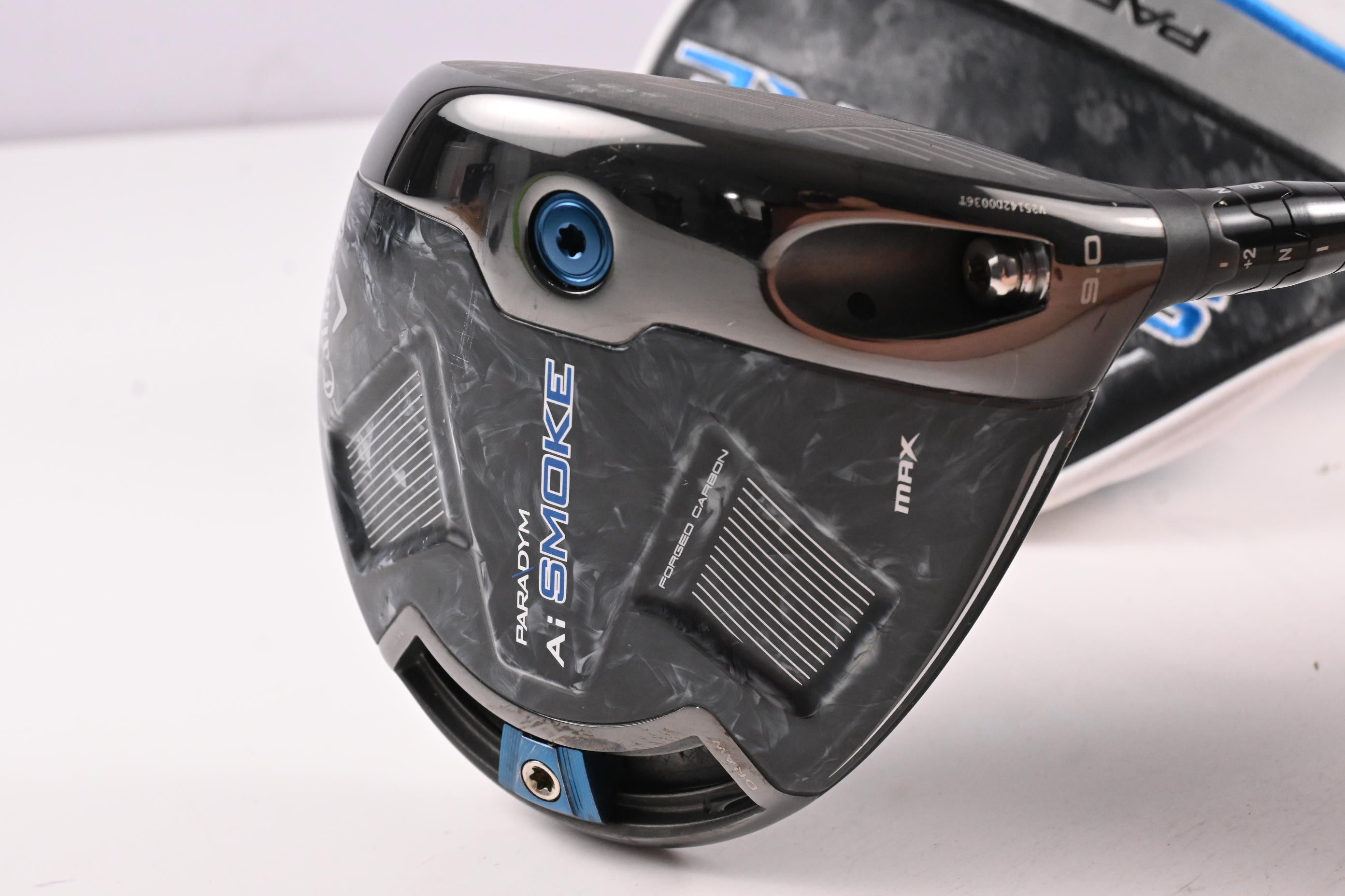 Callaway Paradym Ai Smoke Max Driver / 9 Degree / Stiff Flex Tensei AV Blue 65 Shaft