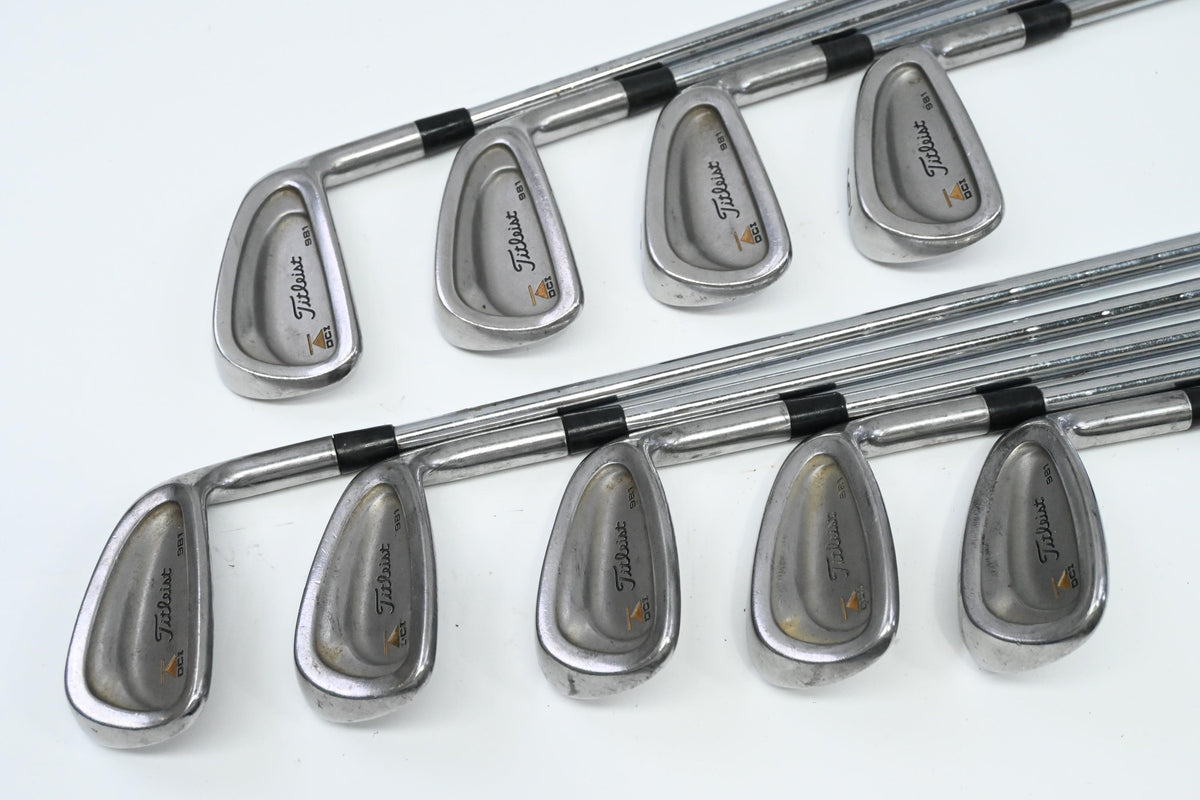 Titleist DCI 981 Irons / 3-PW+SW / Regular Flex GP Sensi R300 Shafts