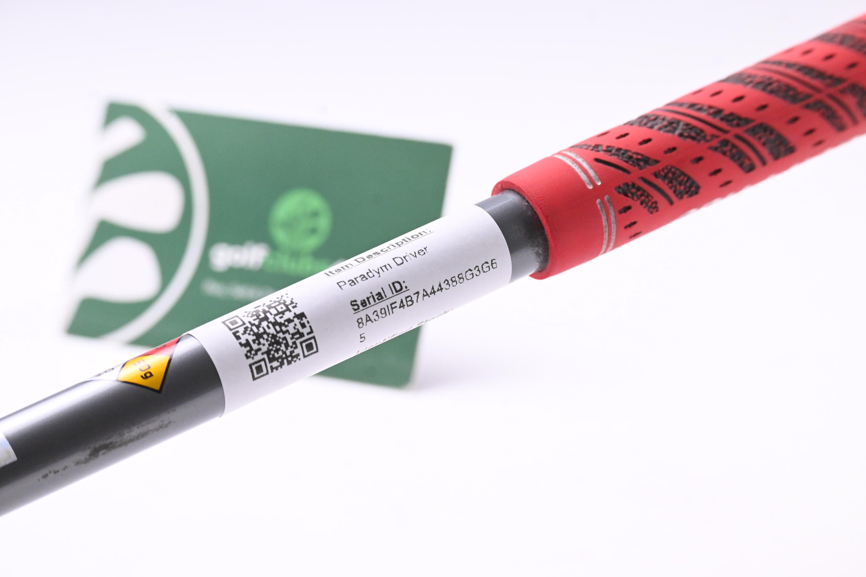 Callaway Paradym Driver / 9 Degree / Stiff Flex HZRDUS Silver 50 Shaft