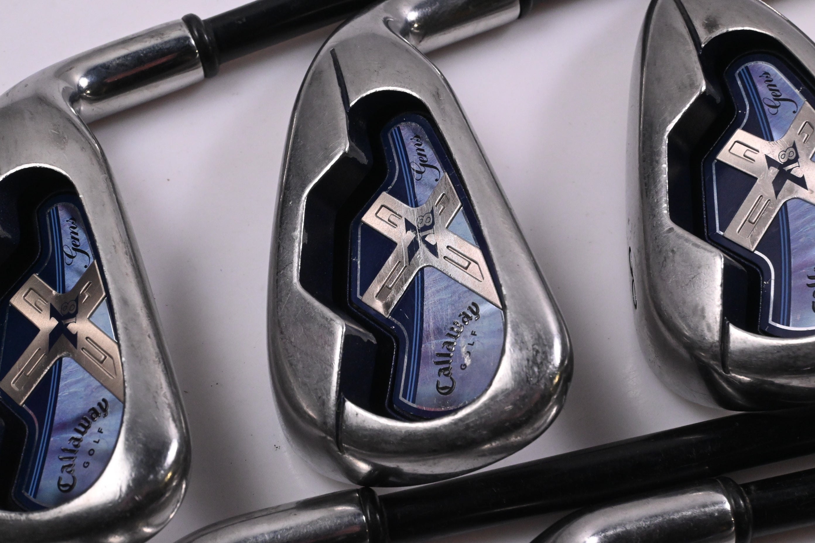 Ladies Callaway X-18 Irons / 6-PW+SW / Ladies Flex Gems Ultralite 45 Shafts