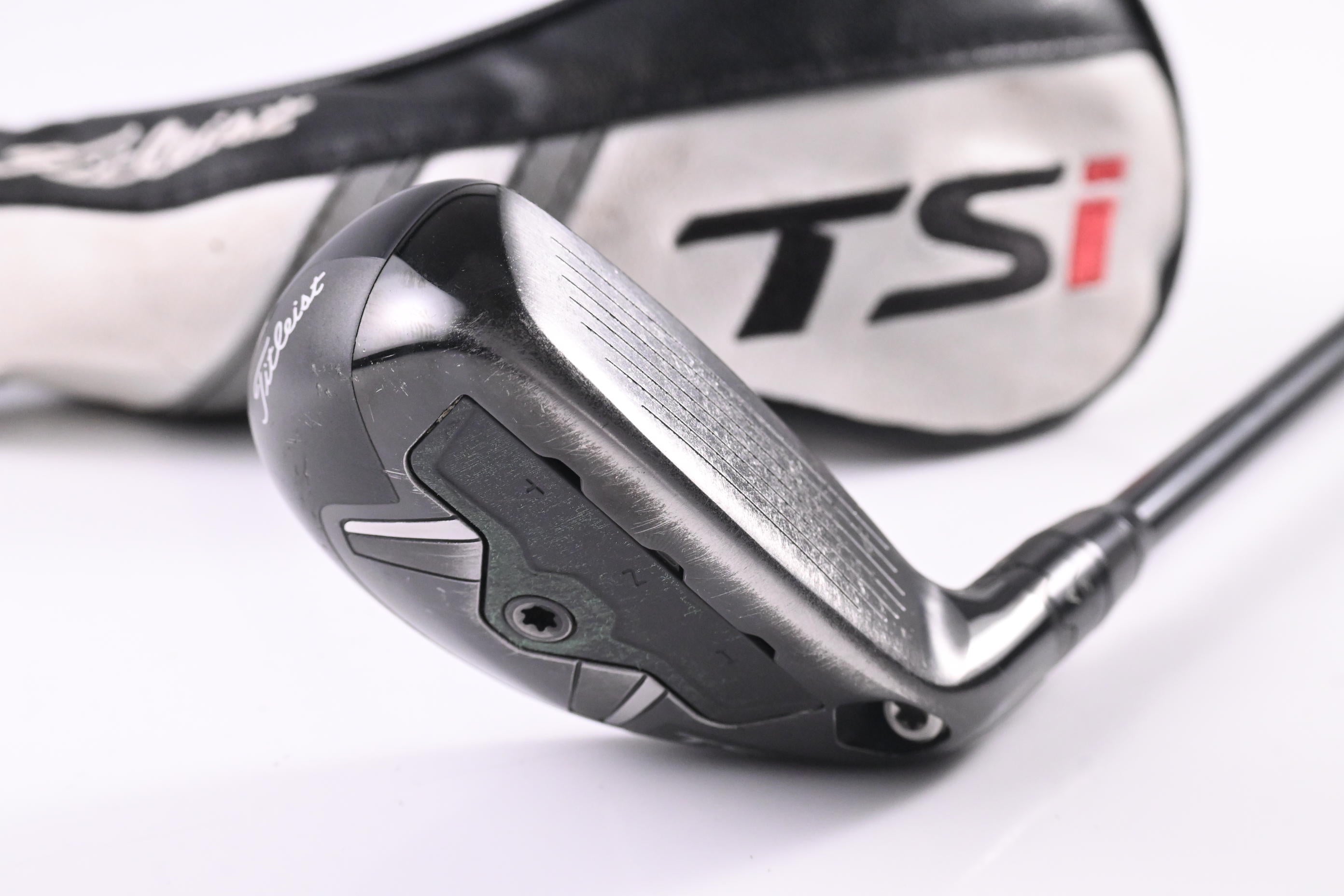 Titleist TSi3 #2 Hybrid / 18 Degree / Stiff Flex HZRDUS Smoke RDX Black 80 Shaft
