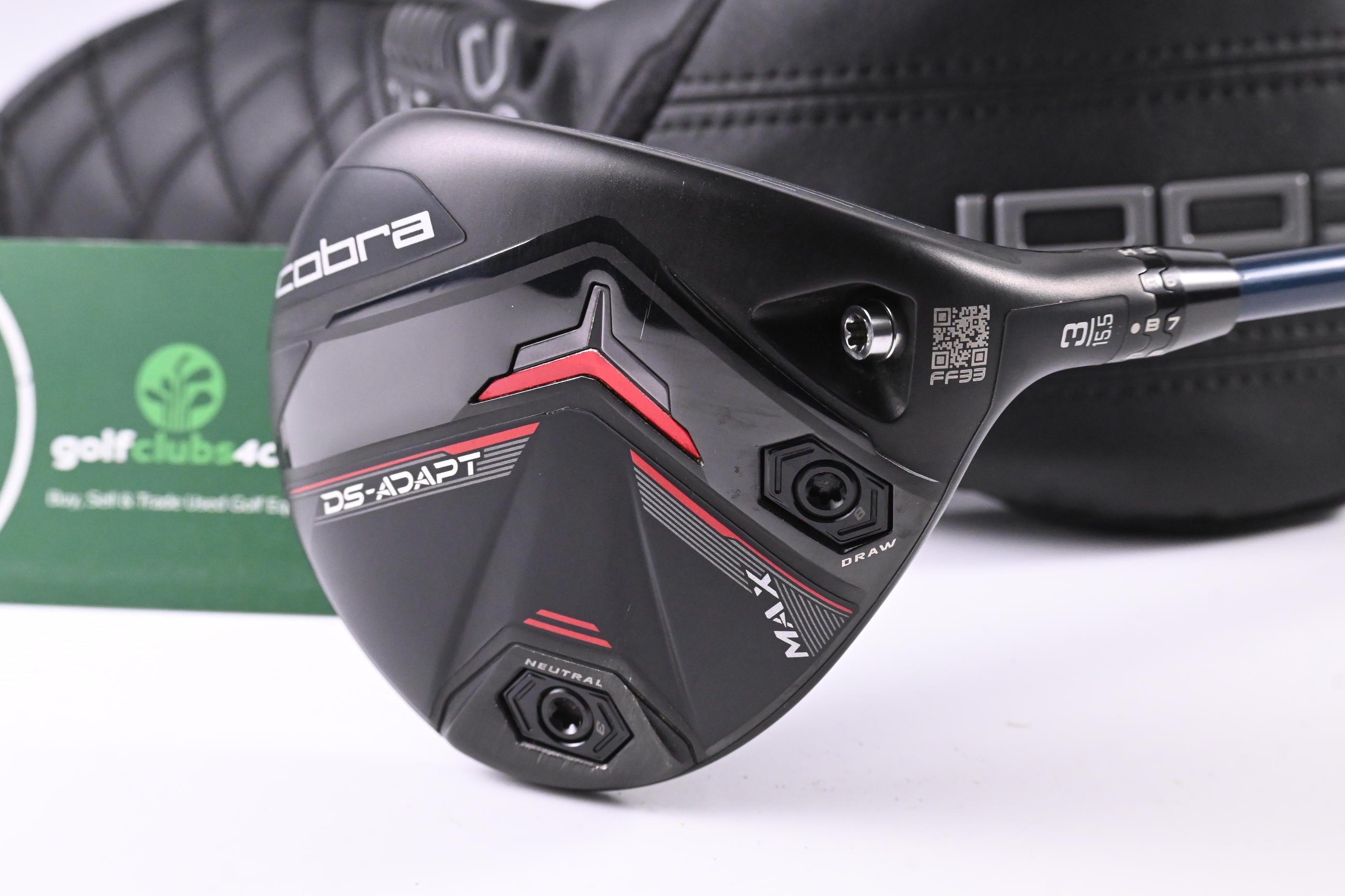 Cobra DS-Adapt Max #3 Wood / 15.5 Degree / Regular Flex Project X Denali Blue 60
