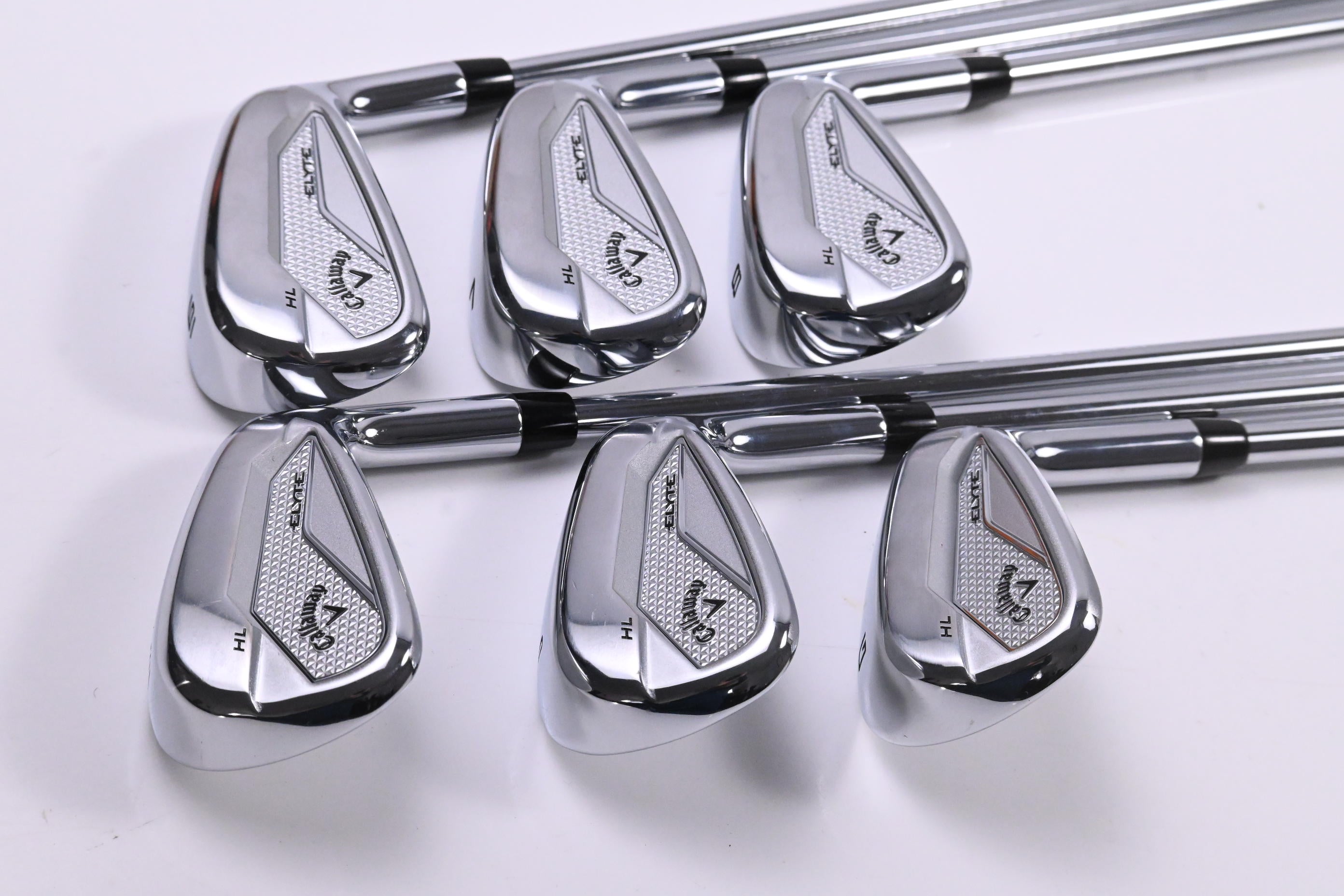 Callaway Elyte HL Irons / 6-PW+GW / Regular Flex KBS MAX 80 Shafts