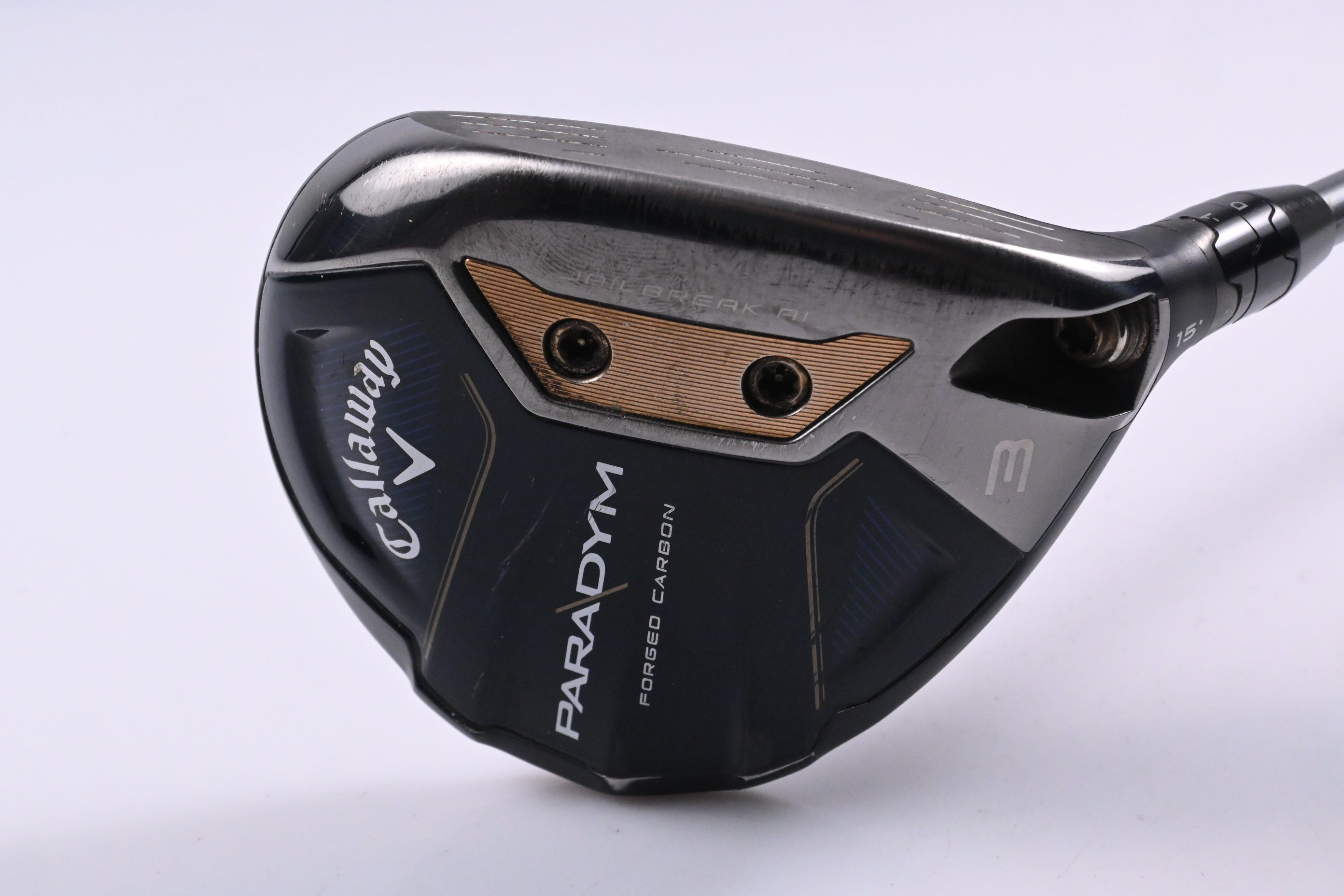 Callaway Paradym #3 Wood / 15 Degree / Stiff Flex HZRDUS Silver Gen 4 70 Shaft