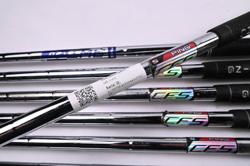 Ping i25 Irons / 3-PW / Black Dot / Stiff Flex Ping CFS Shafts
