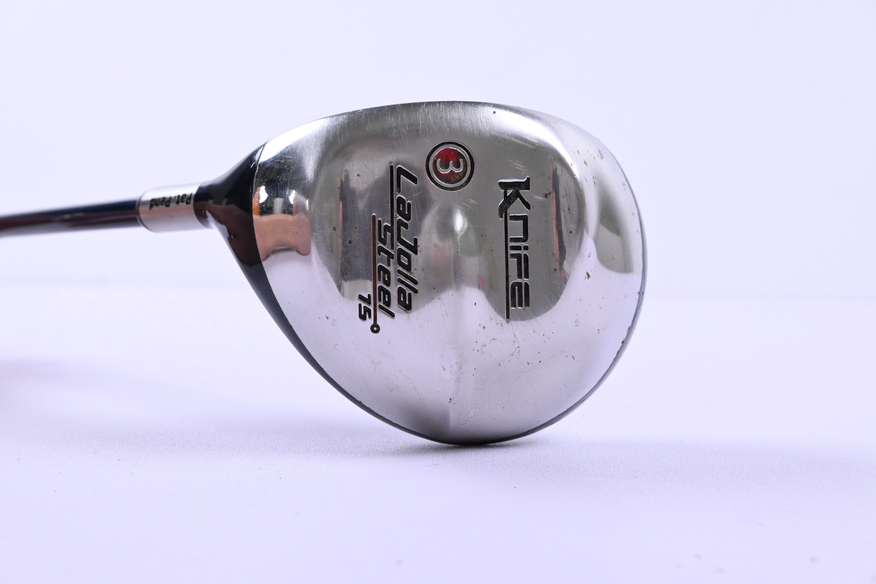 Left Hand La Jolla Knife #3 Wood / 15 Degree / Regular Flex SL UltraLite Knife