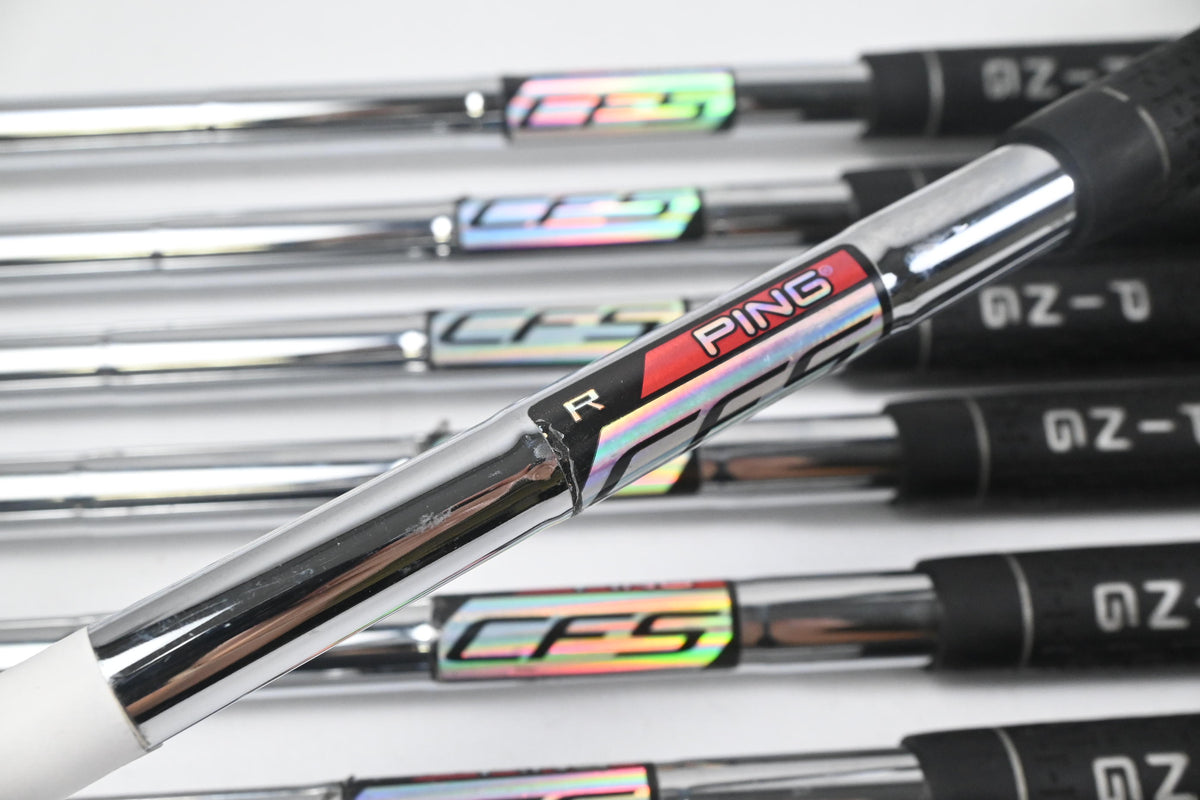Ping G25 Irons / 4-PW / Black Dot / Regular Flex Ping CFS Shafts
