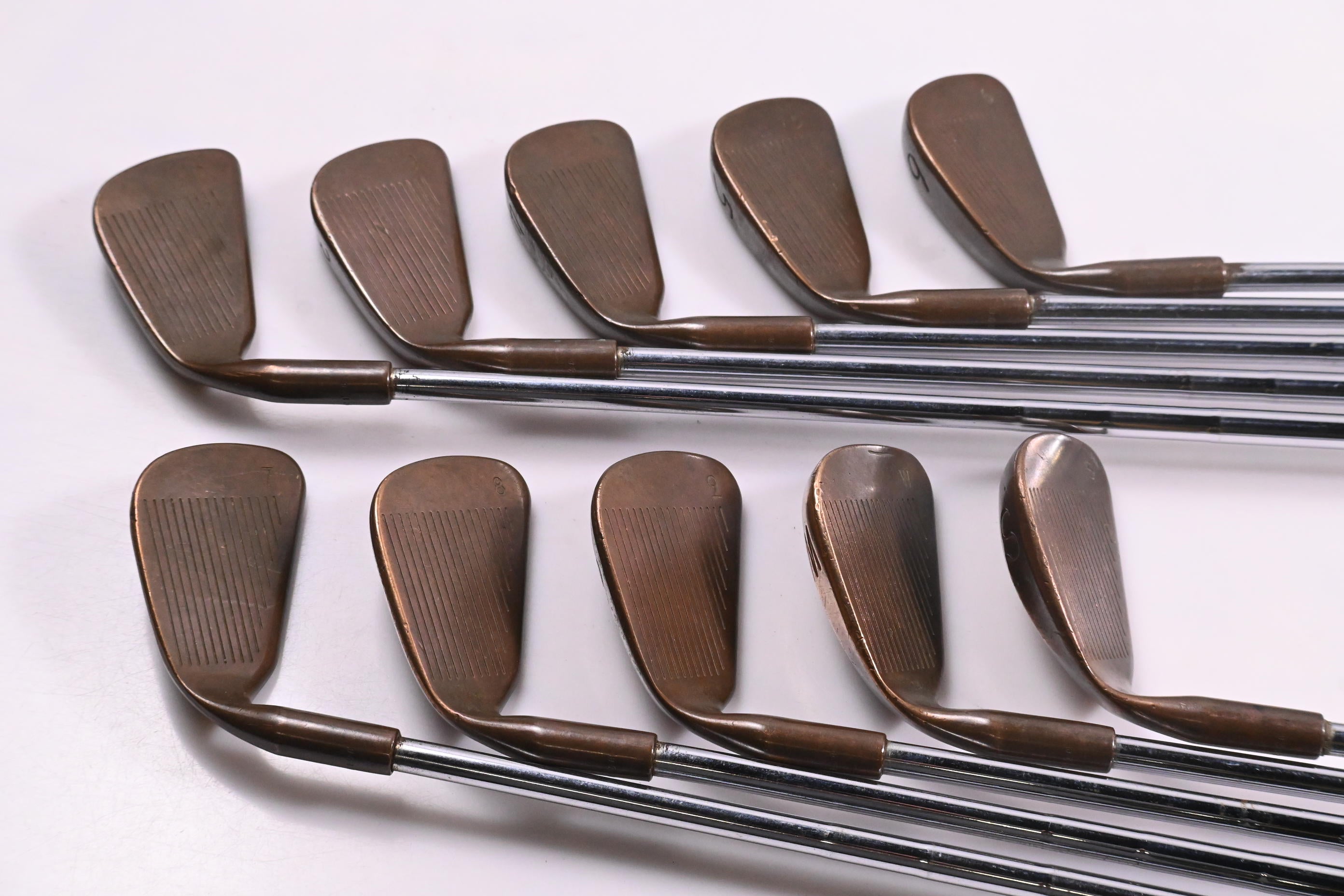 Ping Eye 2 BeCu Irons / 2-PW+SW / White Dot / Stiff Flex Ping Shafts