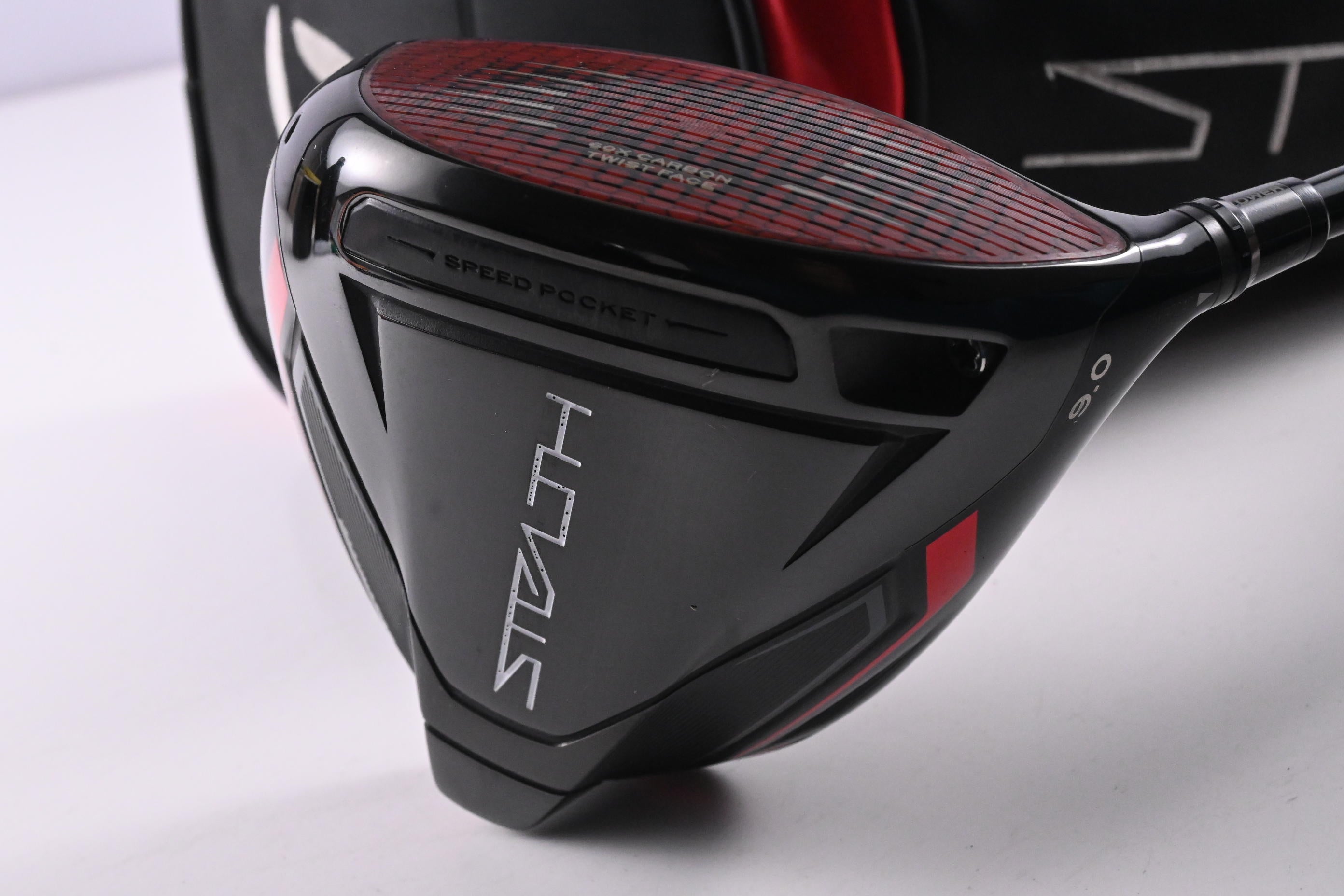 Taylormade Stealth Driver / 9 Degree / Stiff Flex HZRDUS Smoke RDX Black 60