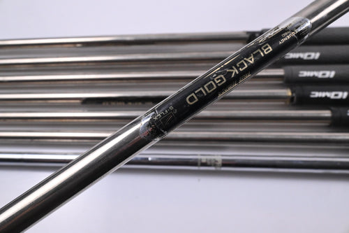 Mizuno MP-32 Irons / 3-PW / Stiff Flex Black Gold Shafts