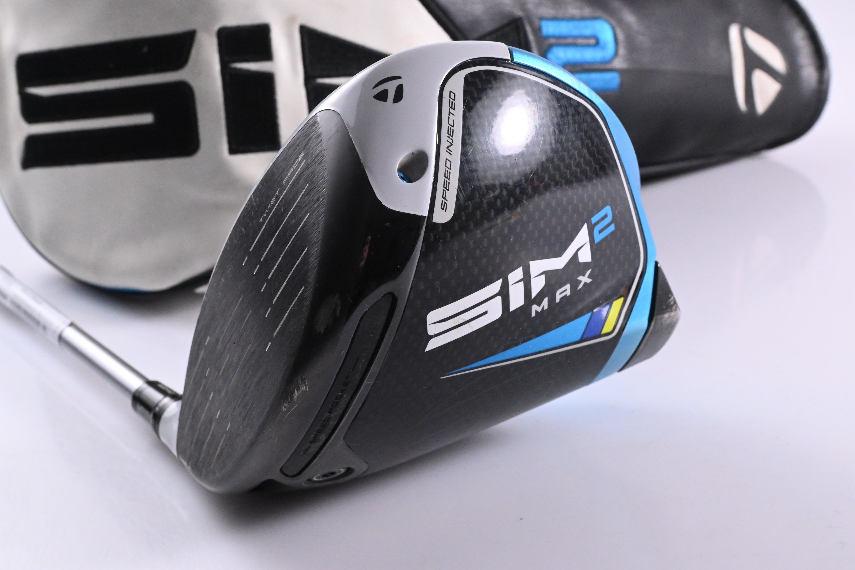 Left Hand Taylormade SIM2 Max Driver / 9 Degree / Stiff Flex Kuro Kage Silver 60