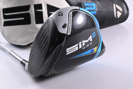 Left Hand Taylormade SIM2 Max Driver / 9 Degree / Stiff Flex Kuro Kage Silver 60