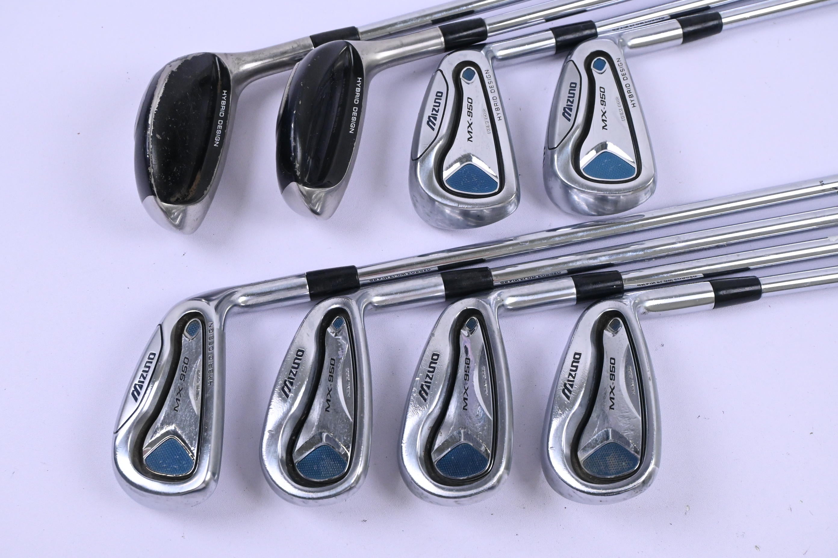 Mizuno MX-950 Irons / 3H+4H+5-PW / Regular Flex Dynalite Gold SL R300 Shafts