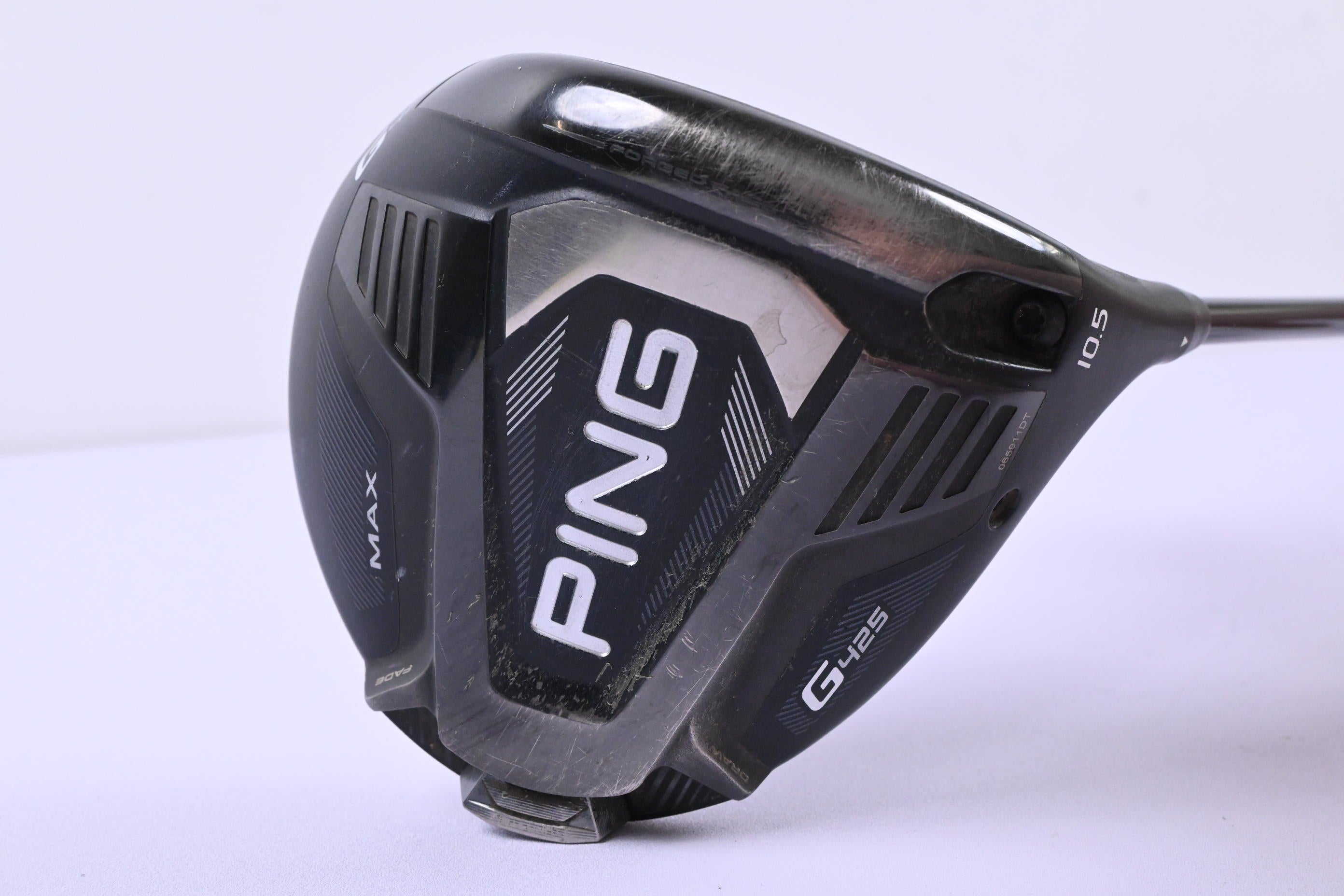 Ping G425 Max Driver / 10.5 Degree / Stiff Flex Tesnei AV Raw Orange 65 Shaft