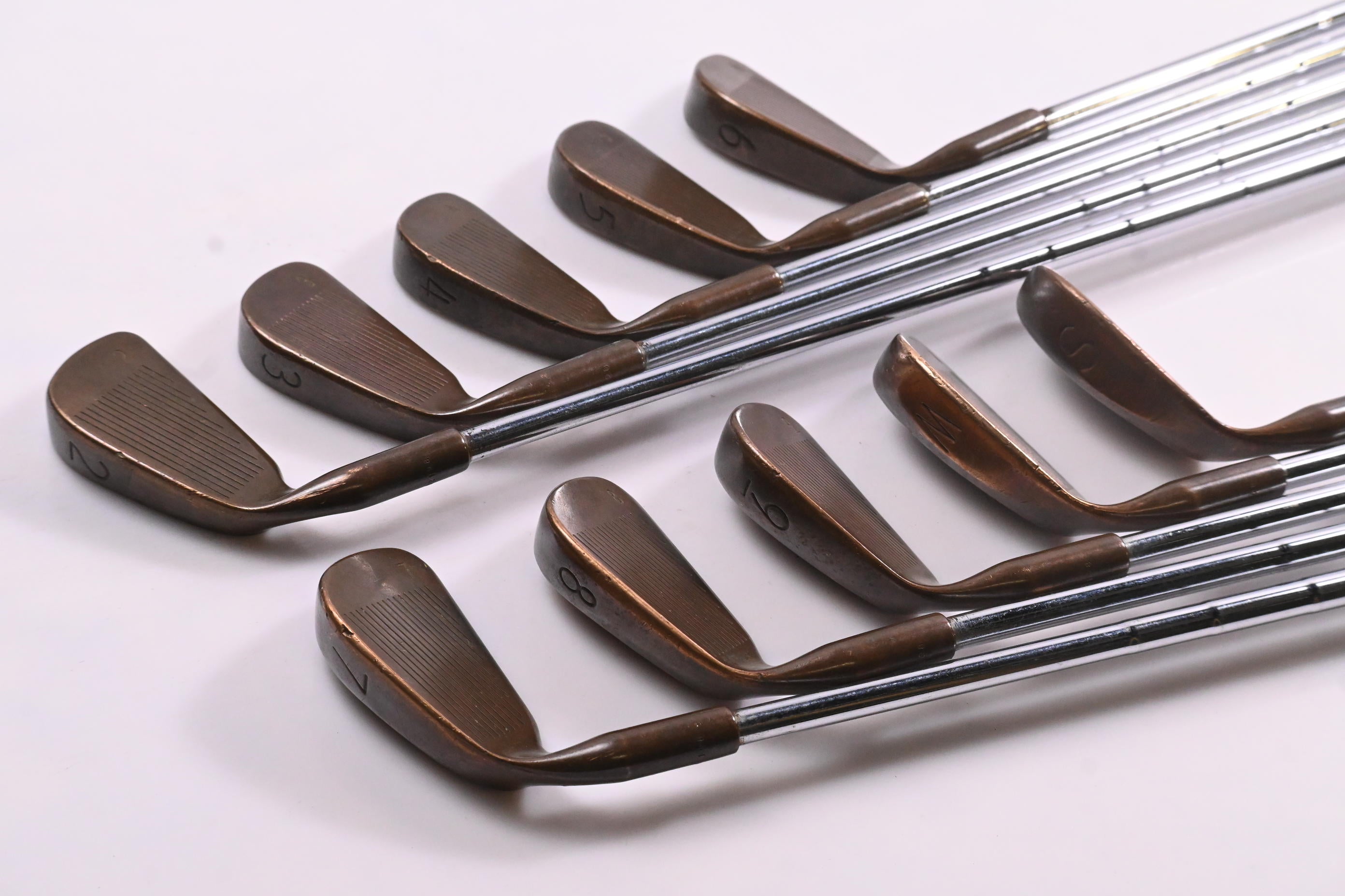 Ping Eye 2 BeCu Irons / 2-PW+SW / White Dot / Stiff Flex Ping Shafts
