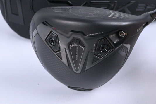 Cobra Darkspeed LS Driver / 9 Degree / Stiff Flex UST Mamiya LinQ M40X White 6