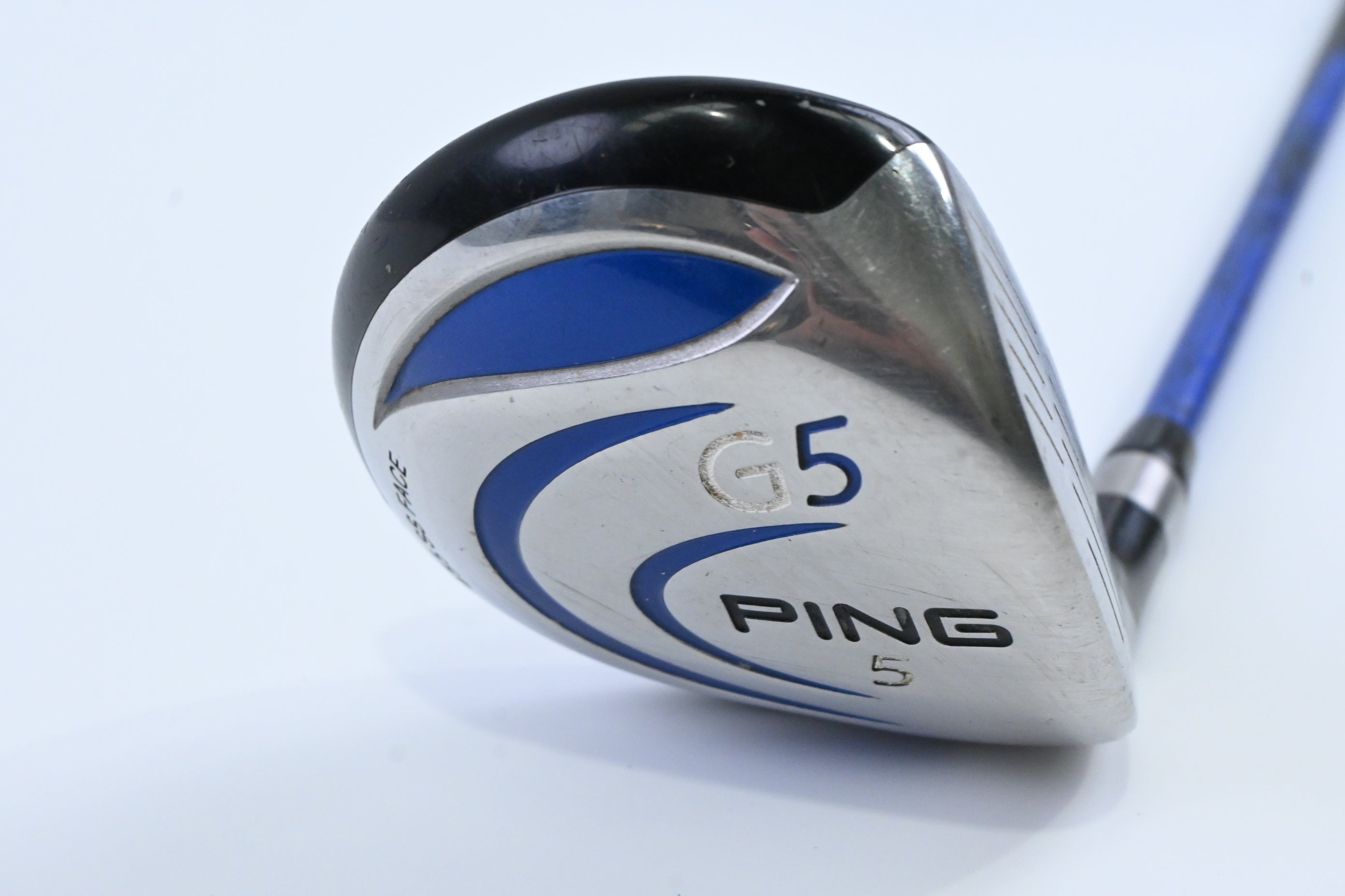Ping G5 #5 Wood / 18 Degree / Regular Flex Grafalloy ProLaunch Blue 75 Shaft
