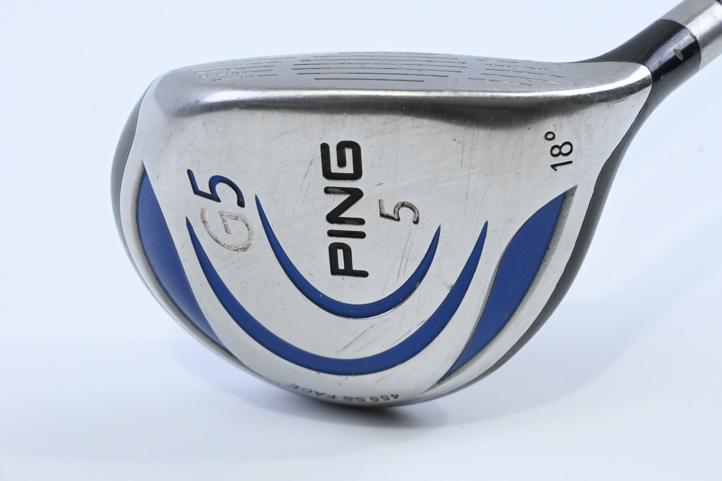 Ping G5 #5 Wood / 18 Degree / Regular Flex Grafalloy ProLaunch Blue 75 Shaft