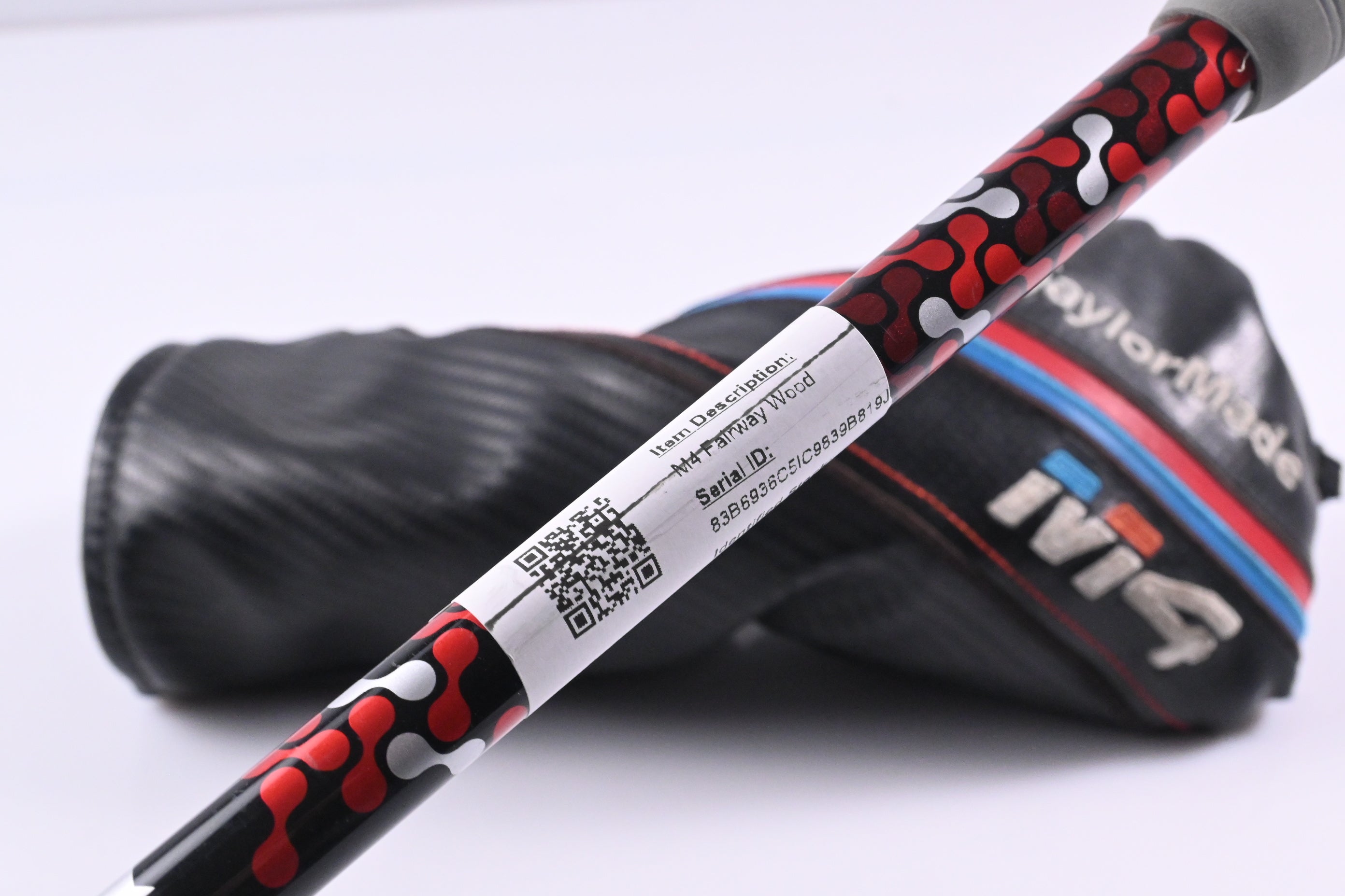 Taylormade M4 #3 Wood / 15 Degree / Stiff Flex Fujikura Atmos Red 6 Shaft