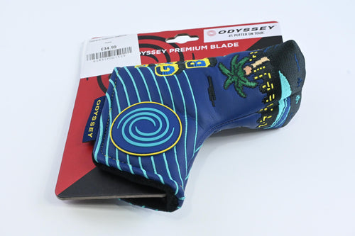 Odessey Limited Edition Dubai Retro Headcover / Blade / Navy