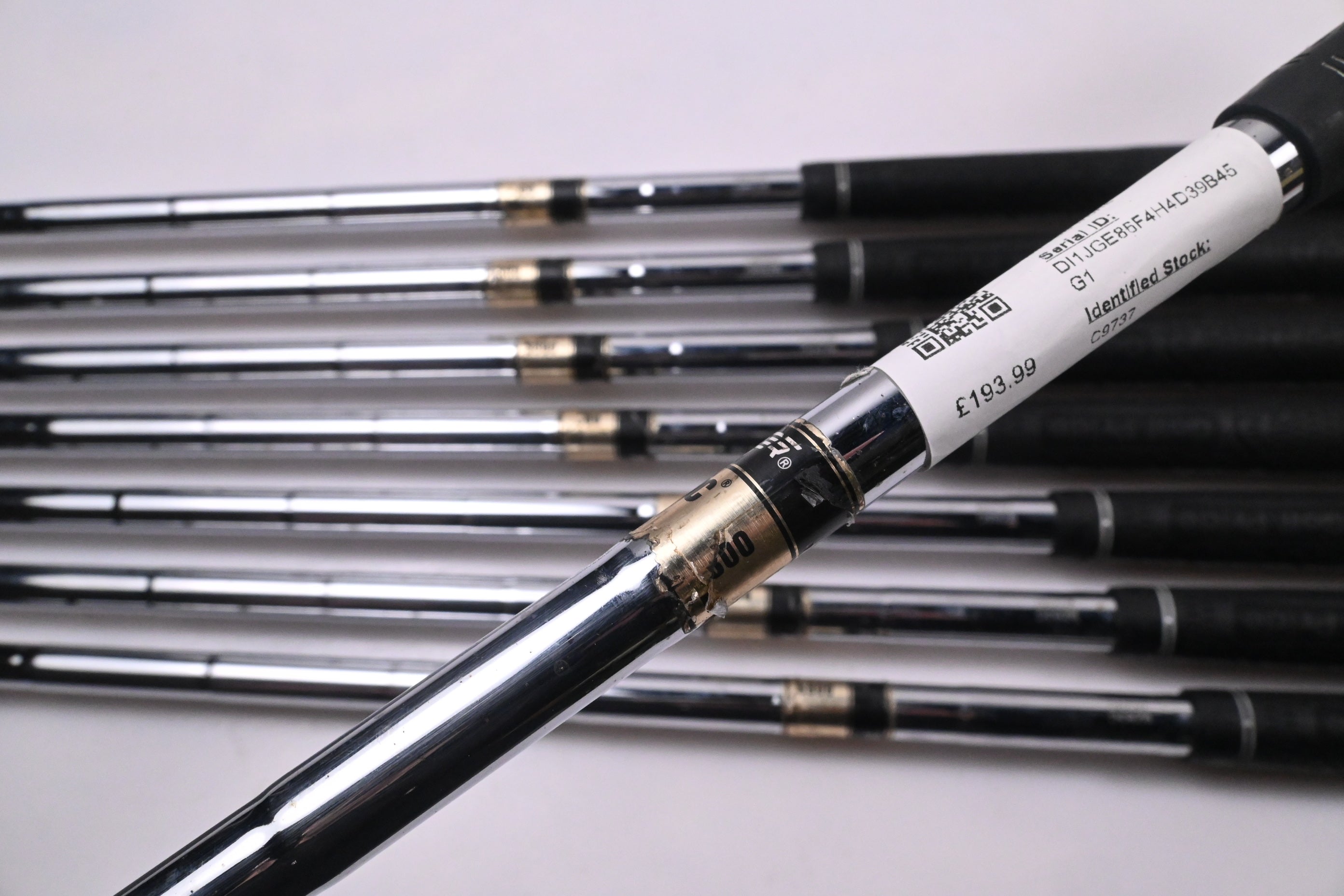 Mizuno MP-58 Irons / 3-PW / Stiff Flex Dynamic Gold S300 Shafts