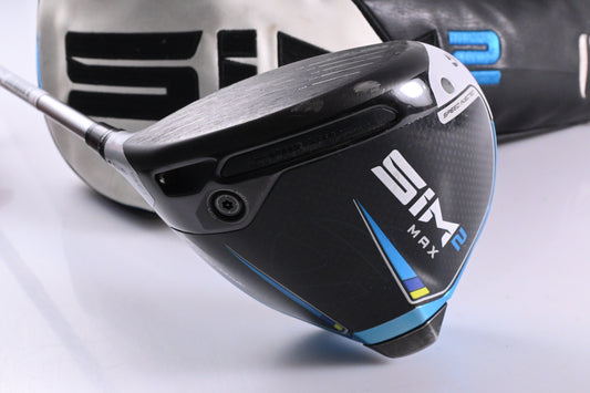 Left Hand Taylormade SIM2 Max Driver / 9 Degree / Stiff Flex Kuro Kage Silver 60