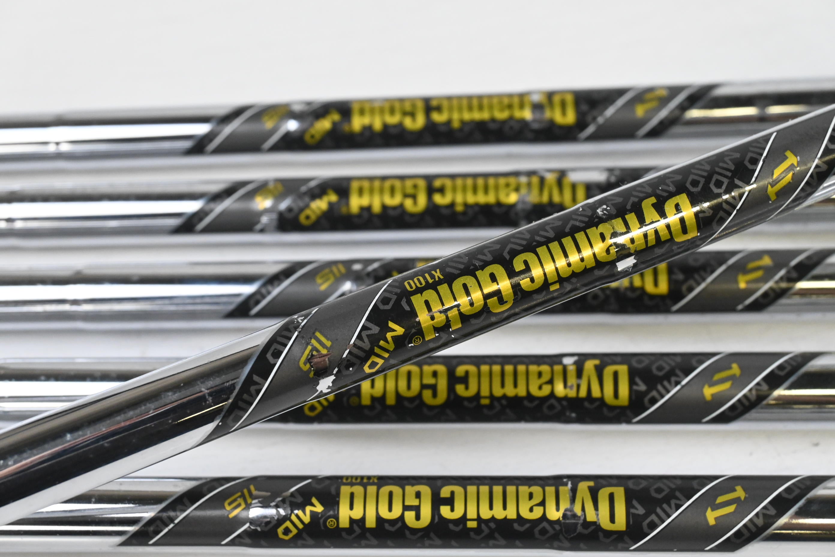 Taylormade P.7CB Irons / 5-PW / X-Flex Dynamic Gold Mid 115 X100 Shafts