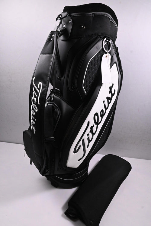 Titleist Midsize Tour Bag / 6-Way Divider / Black, White