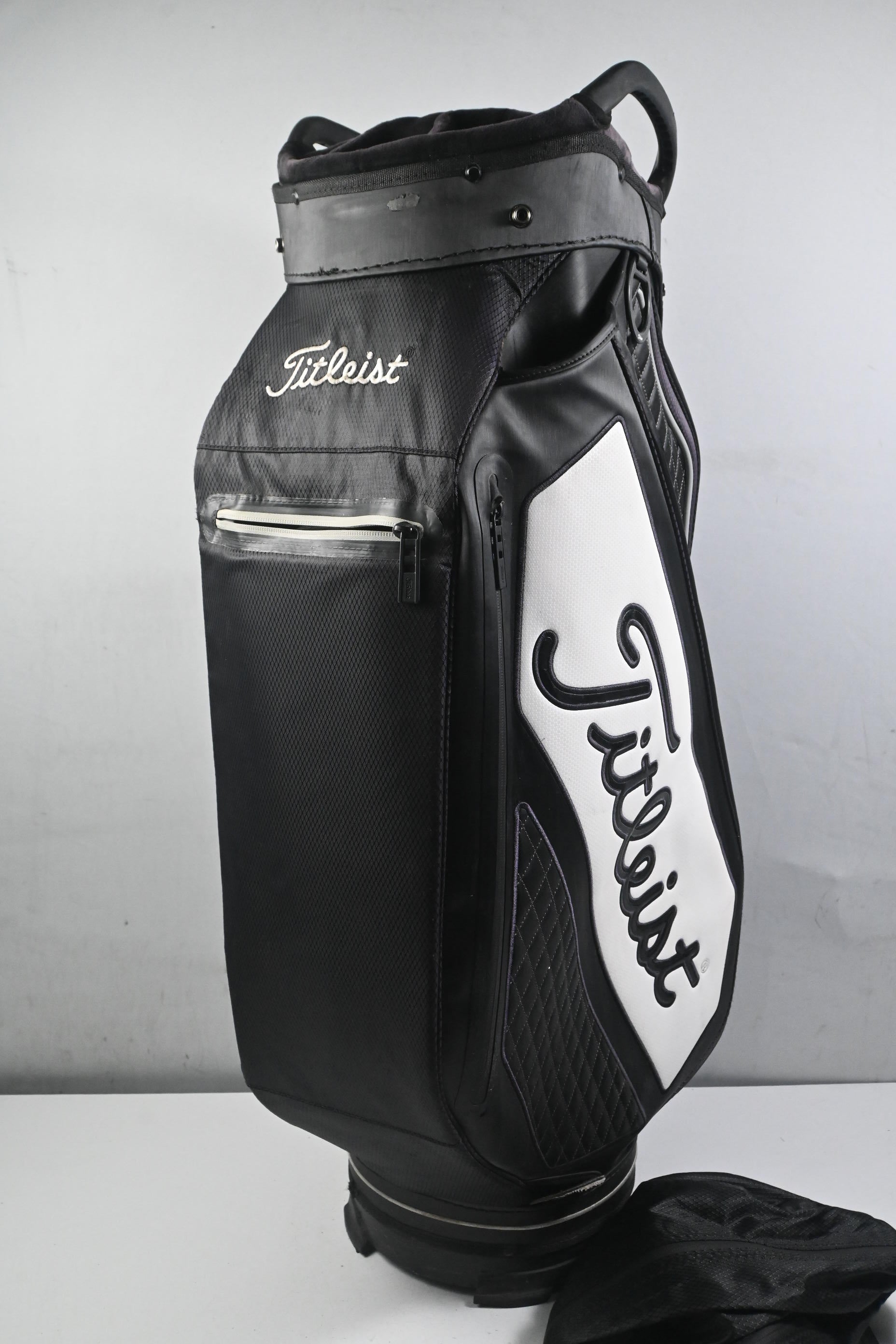 Titleist StaDry Cart Bag / 14-Way Divider / Black & Green