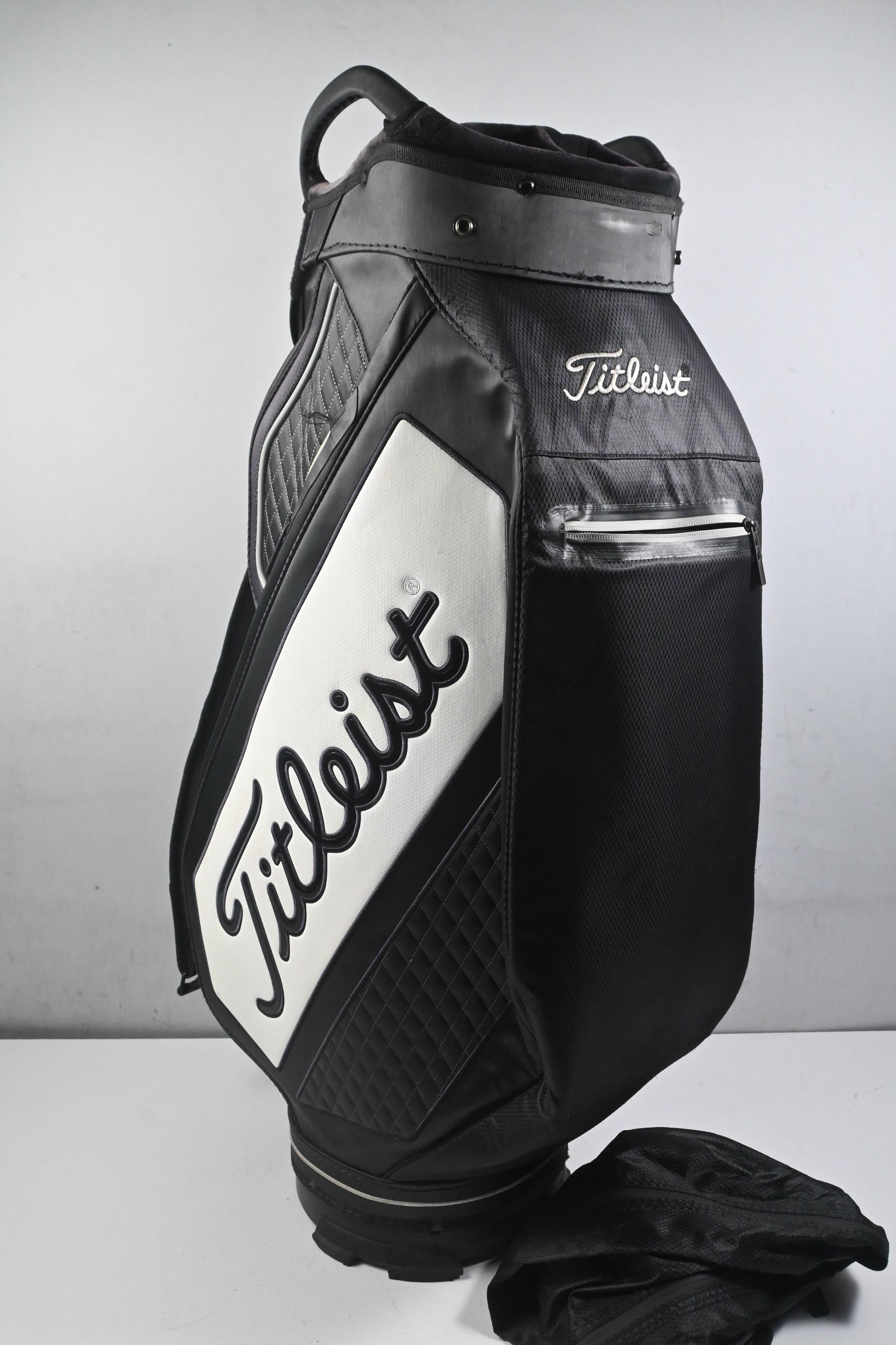 Titleist StaDry Cart Bag / 14-Way Divider / Black & Green