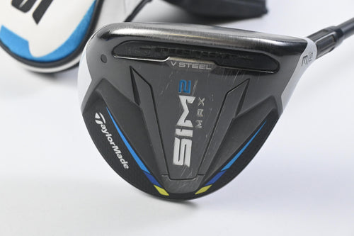 Taylormade SIM2 Max #3 Wood / 15 Degree / Stiff Flex Aldila Rogue 110 MSI 60 Shaft
