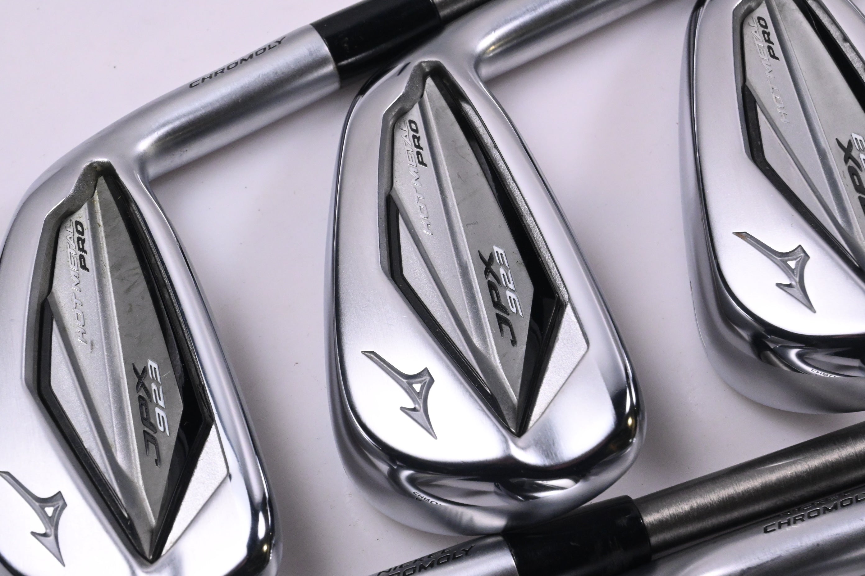 Mizuno JPX 923 Hot Metal Pro Irons / 5-PW / Stiff Flex SteelFiber J88 Shafts
