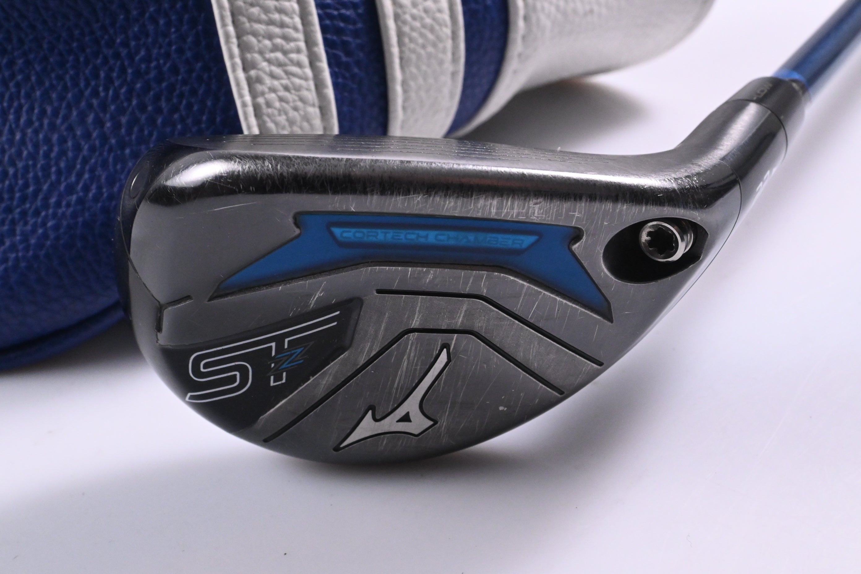 Mizuno ST-Z 230 #4 Hybrid / 22 Degree / Stiff Flex UST linQ Blue 75 Shaft