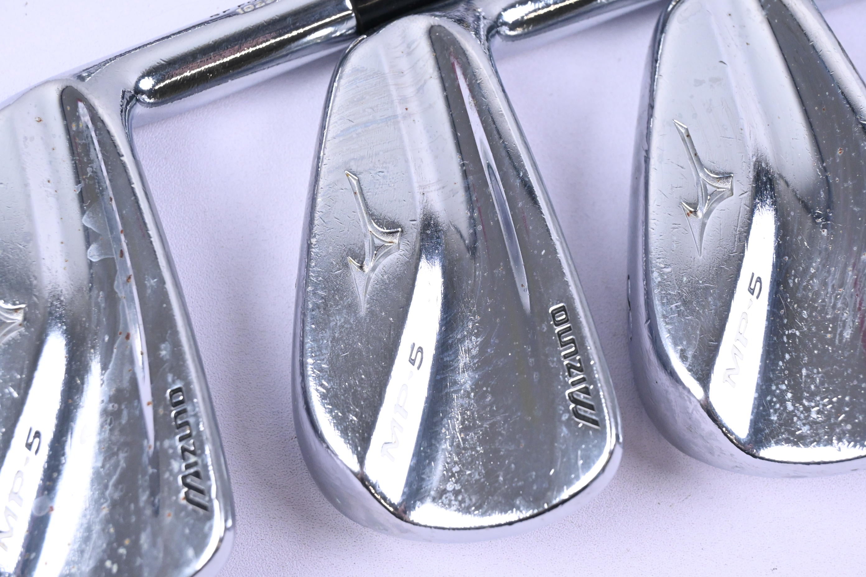 Mizuno MP-5 Irons / 3-9i / Stiff Flex Steel Shafts