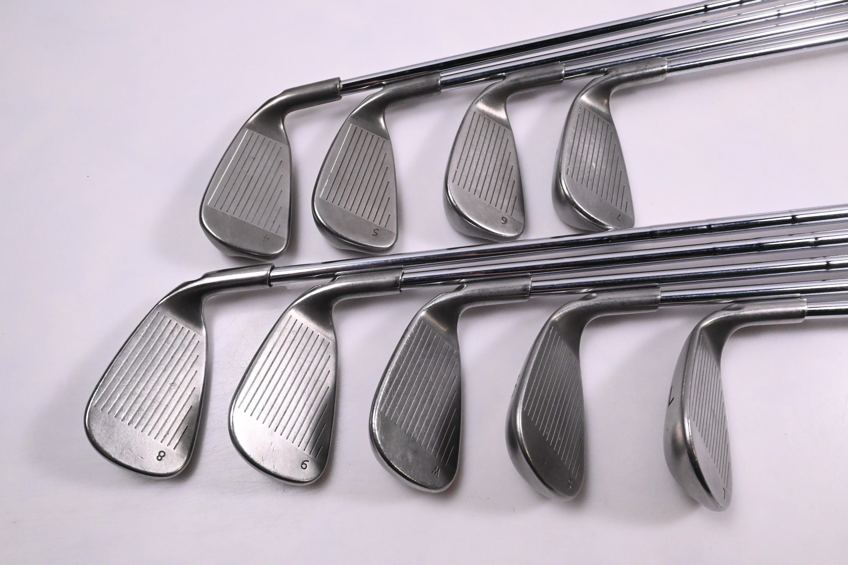Left Hand Ping G25 Irons / 4-PW+SW+LW / Black Dot / Regular Flex Ping CFS Shafts