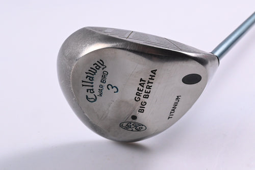 Ladies Callaway Great Big Bertha #3 Wood / 15 Degree / Ladies Flex Callaway
