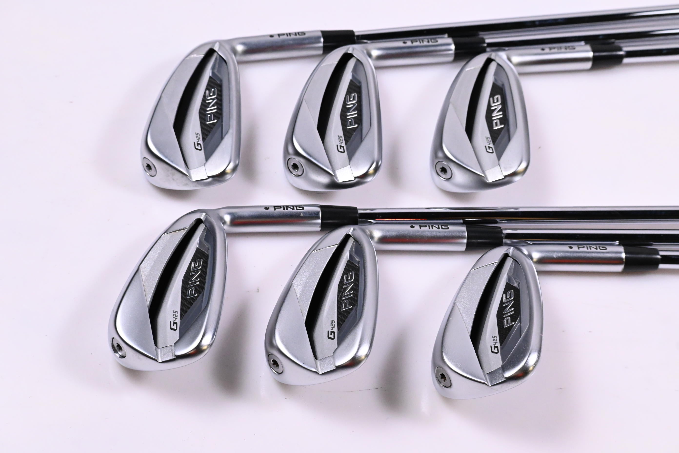 Ping G425 Irons / 5-PW / Black Dot / Regular Flex Ping AWT 2.0 Shafts