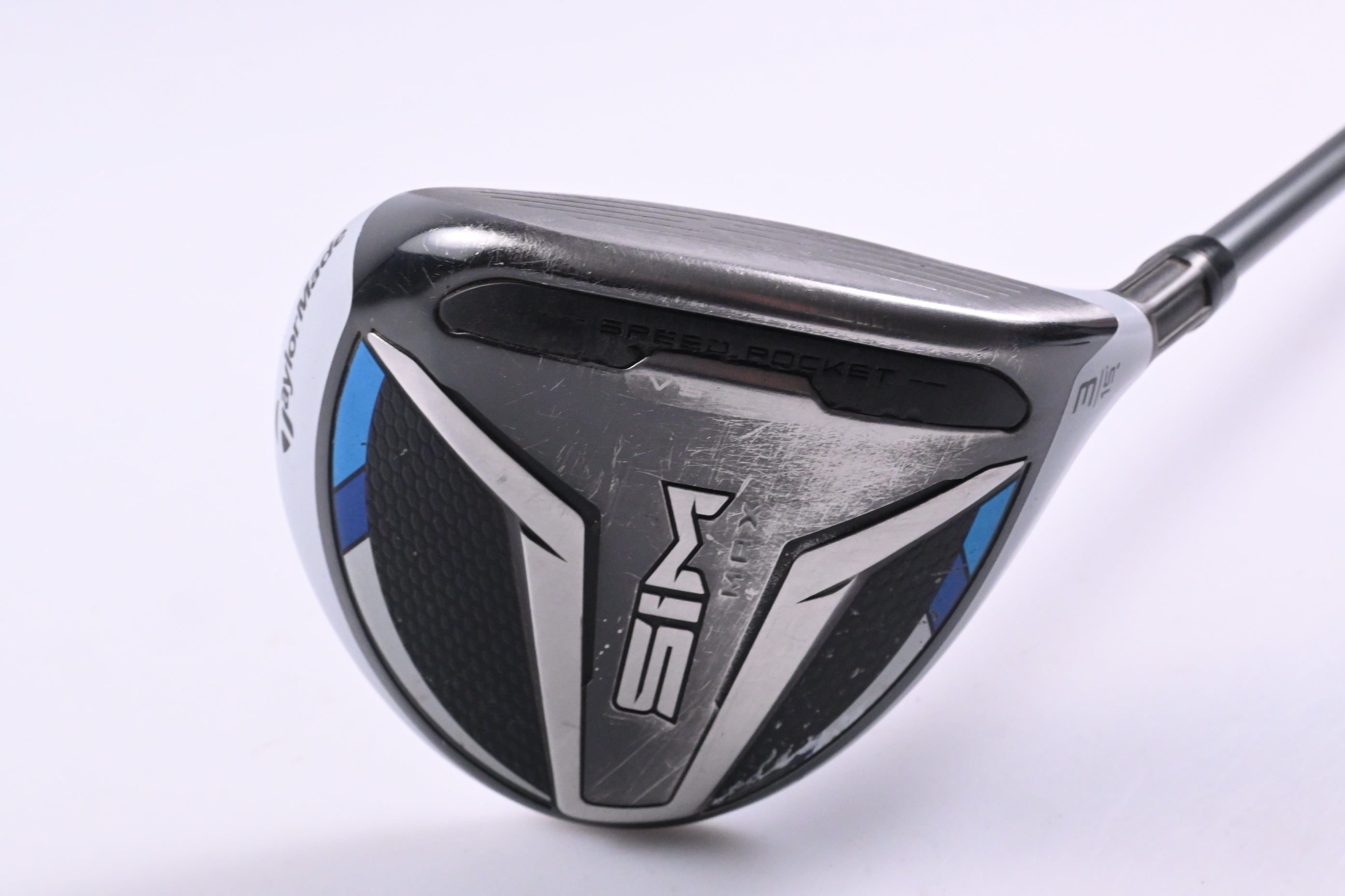 Taylormade SIM Max #3 Wood / 15 Degree / Stiff Flex HZRDUS Smoke Green 70 Shaft