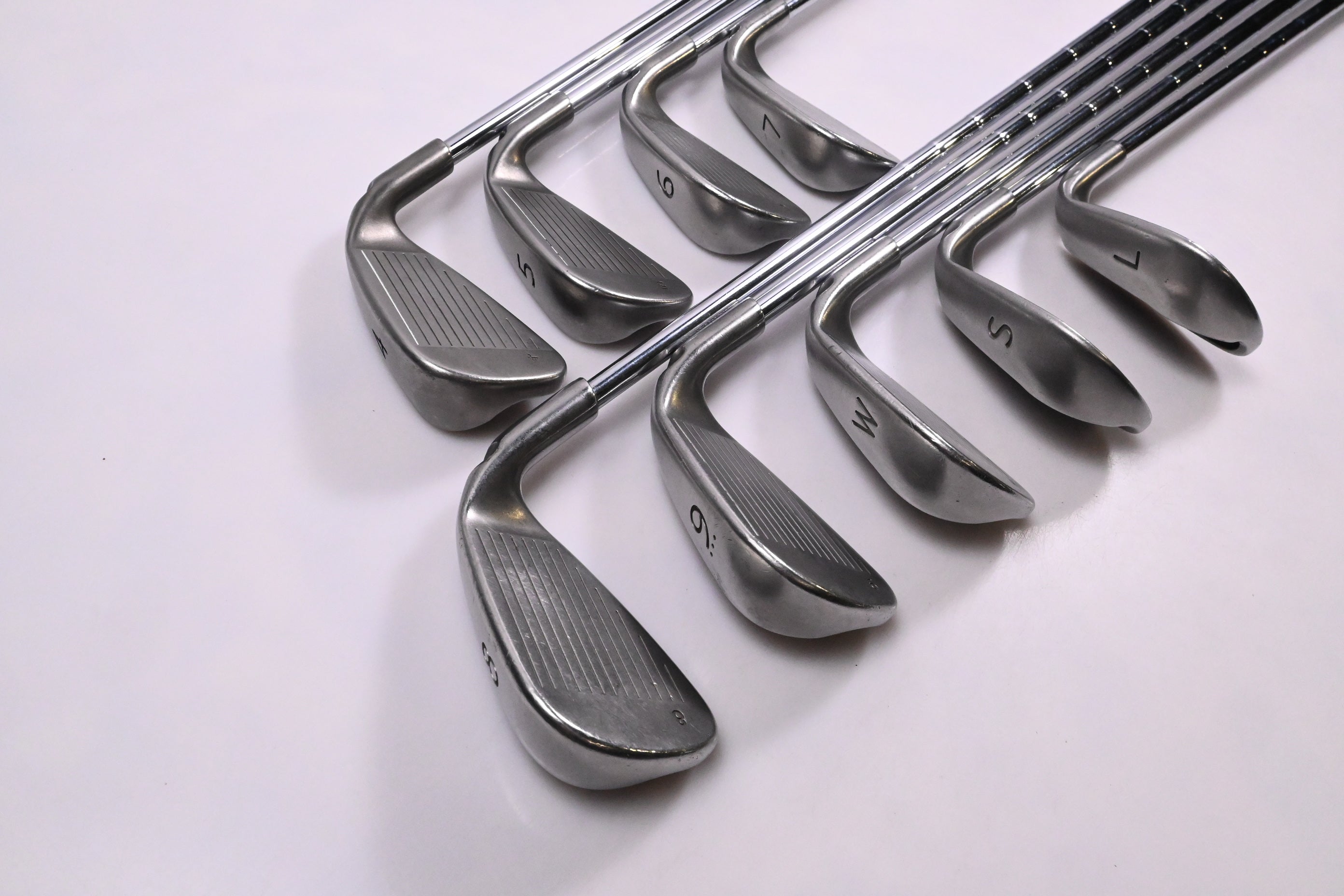 Left Hand Ping G25 Irons / 4-PW+SW+LW / Black Dot / Regular Flex Ping CFS Shafts