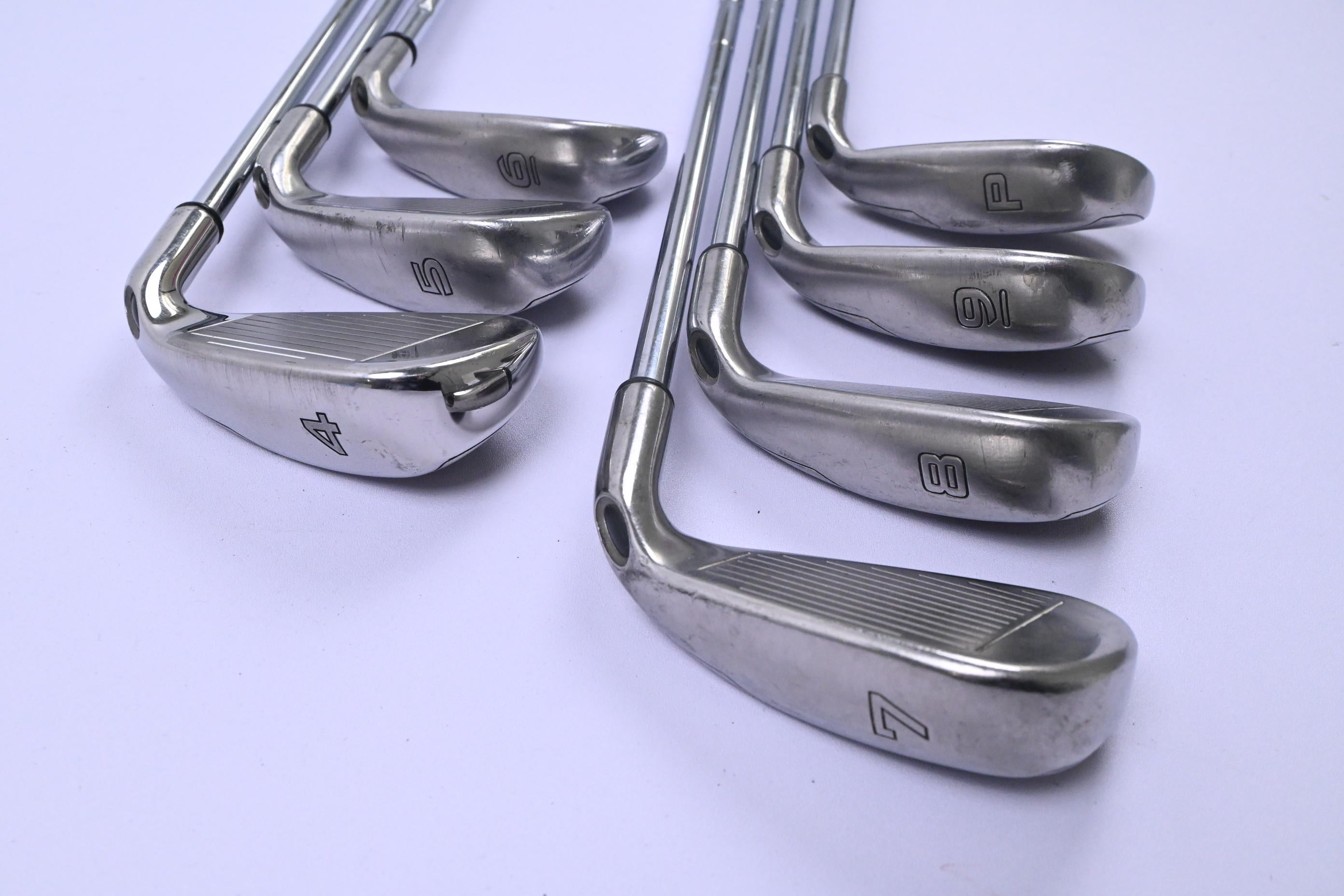 Left Hand Callaway Diablo Edge Irons / 4-PW / Uniflex Callaway Diablo Shafts