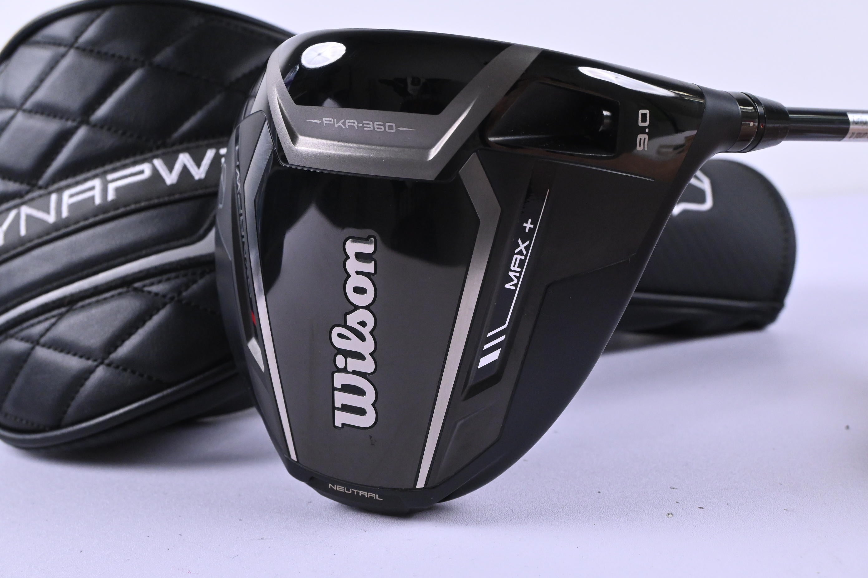 Wilson DYNAPWR Max+ Driver / 9 Degree / Stiff Flex LIN-Q PowerCore White 6 Shaft