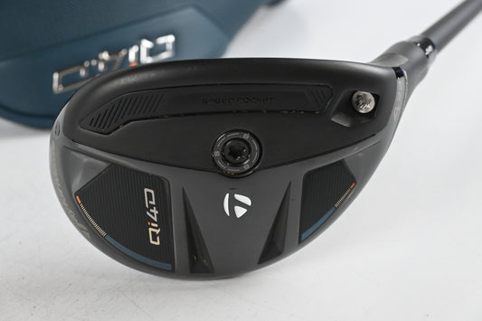 Taylormade Qi4D #4 Hybrid / 22 Degree / Stiff Flex KBS Reax 75 Shaft