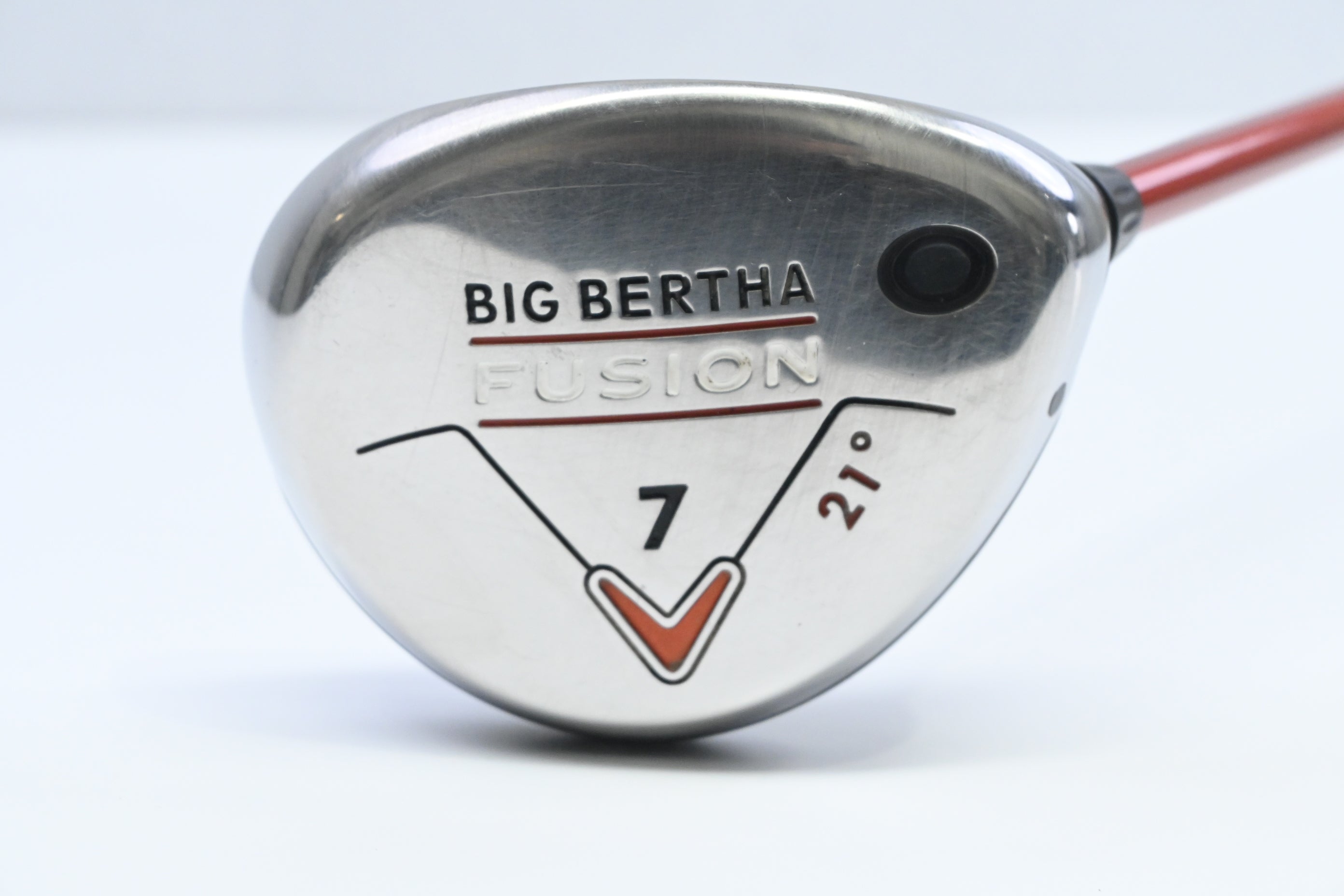 Callaway Big Bertha Fusion #7 Wood / 21 Degree / Stiff Flex Aldila NVS 55 Shaft