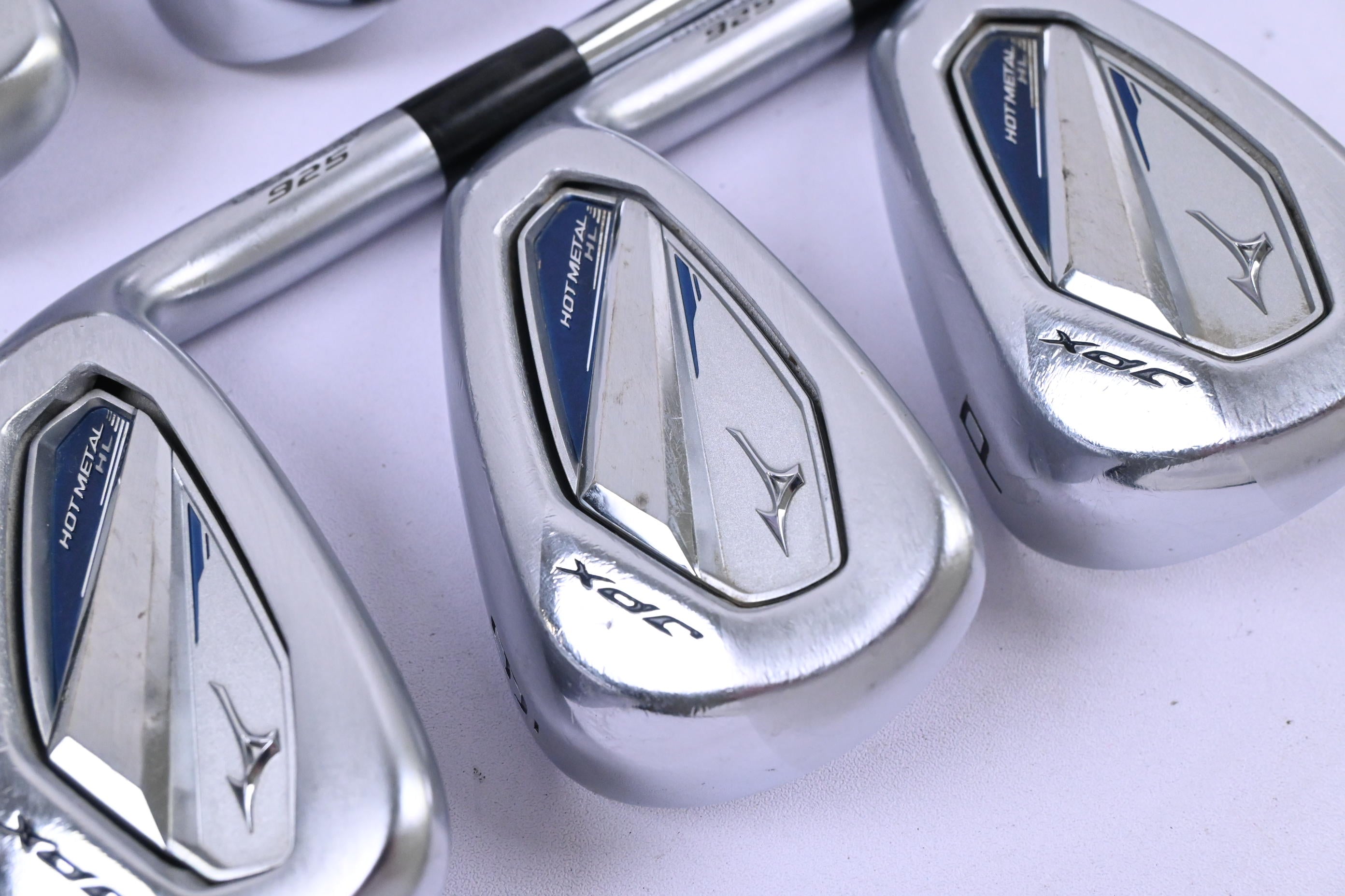 Mizuno JPX 925 Hot Metal HL Irons / 5-PW / Stiff Flex KBS Tour Lite Shafts